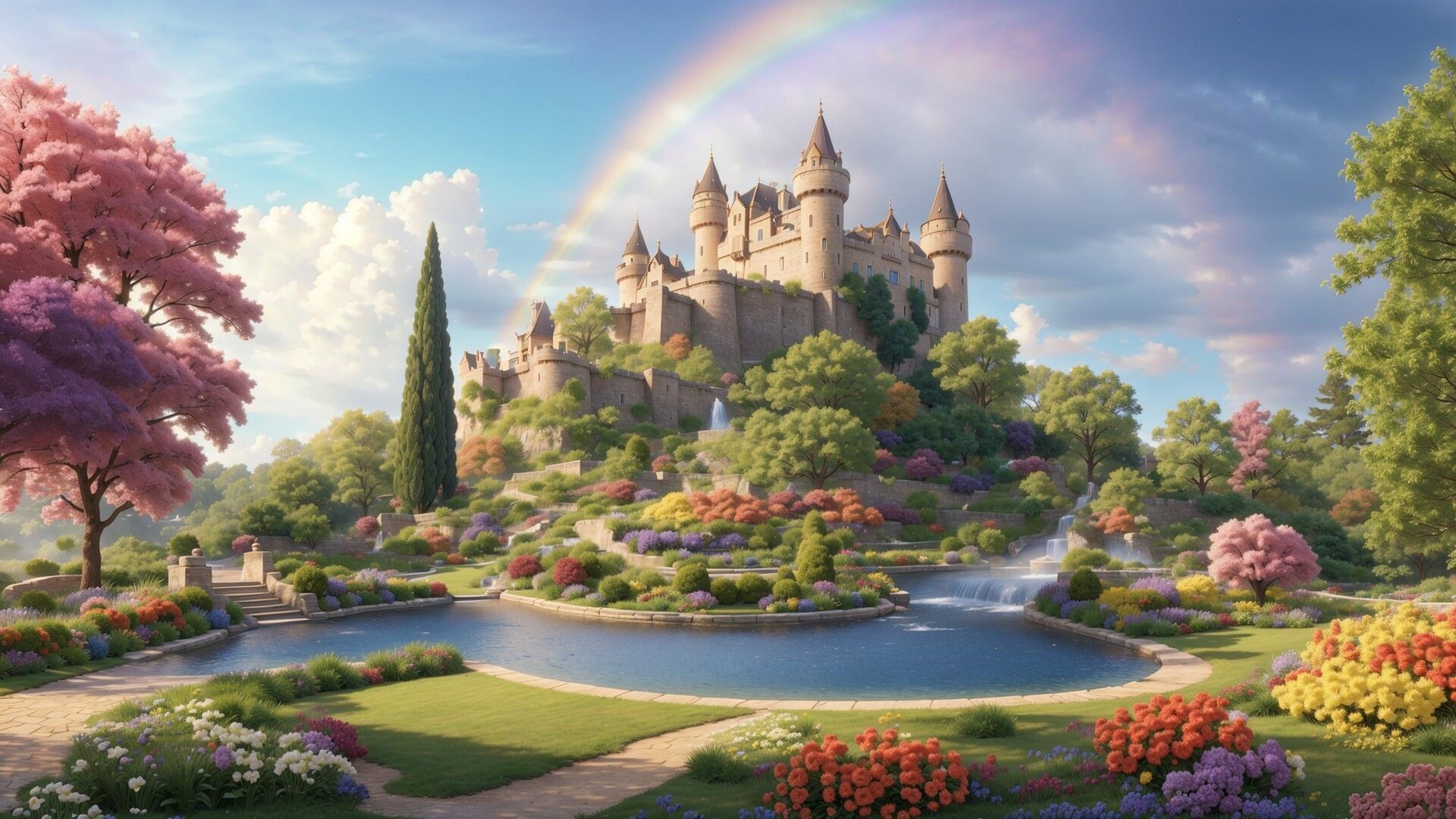 1920x1080 Enchanted Castle