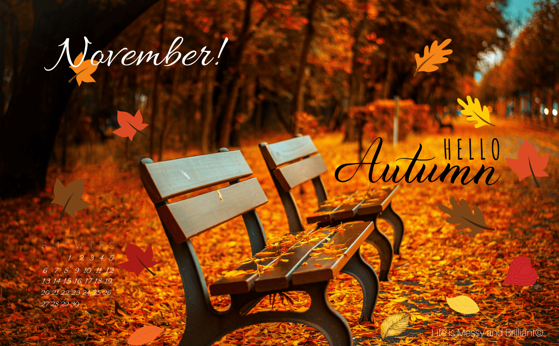 November Autumn Wallpapers - Top Free November Autumn Backgrounds