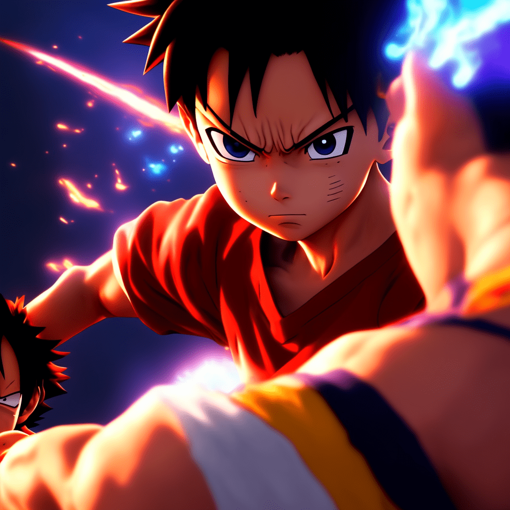1024x1024 Grown Alpaca714: Young Luffy Giving