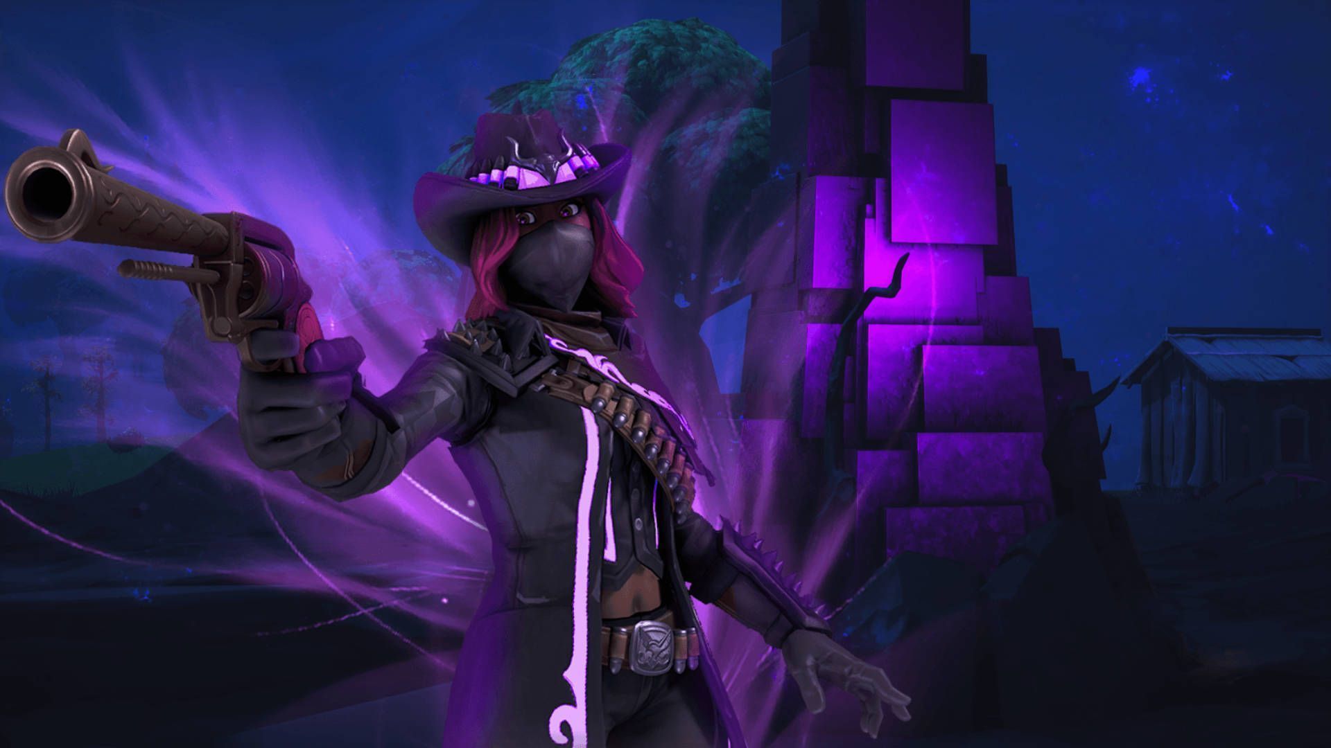 1920x1080 Download free Calamity Fortnite Purple