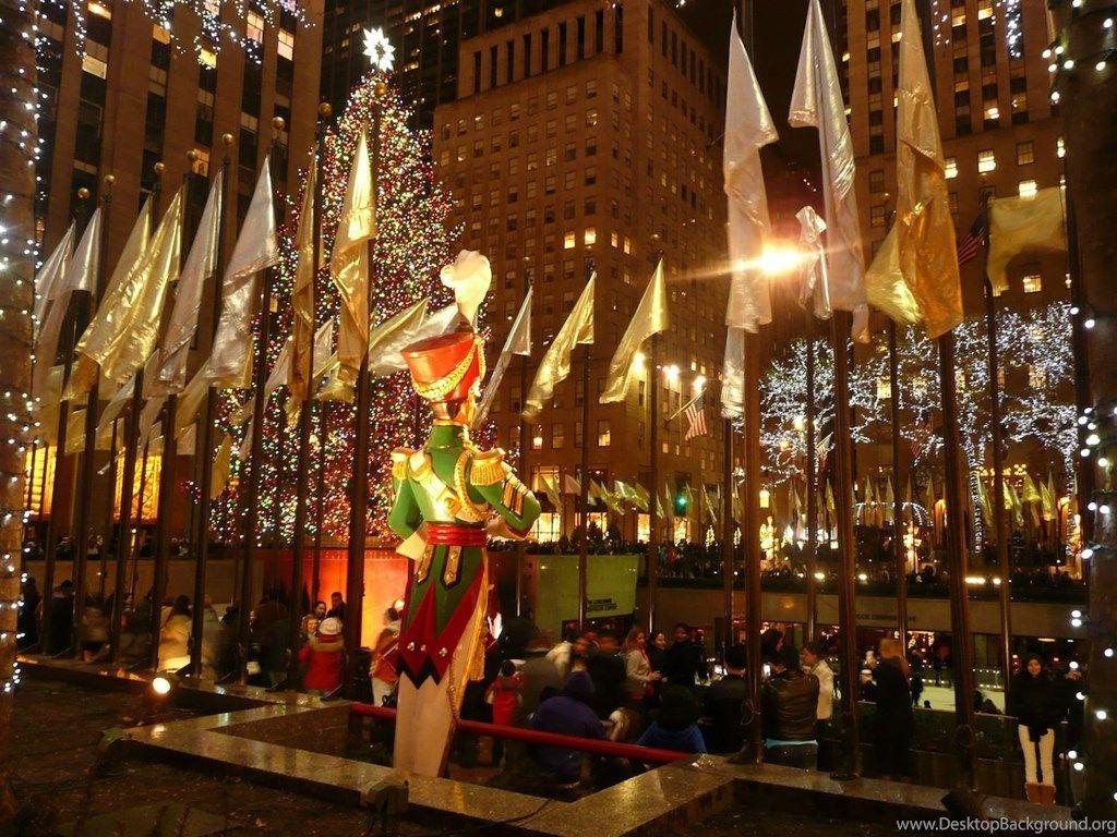 1024x768 New York City Christmas 15 Widescreen Wallpaper