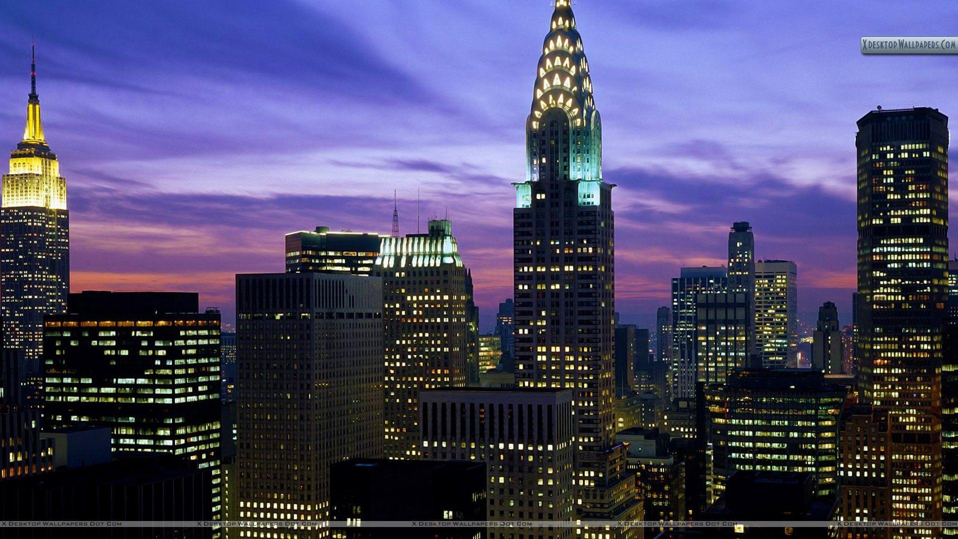 1920x1080 Midtown Skyline, New York City Wallpaper