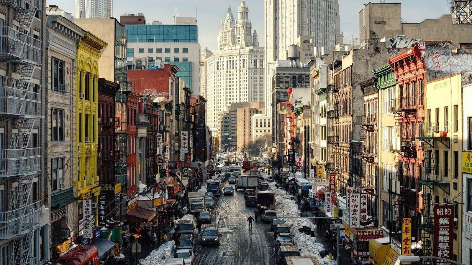 Hình nền 4K thành phố New York 1600x900
