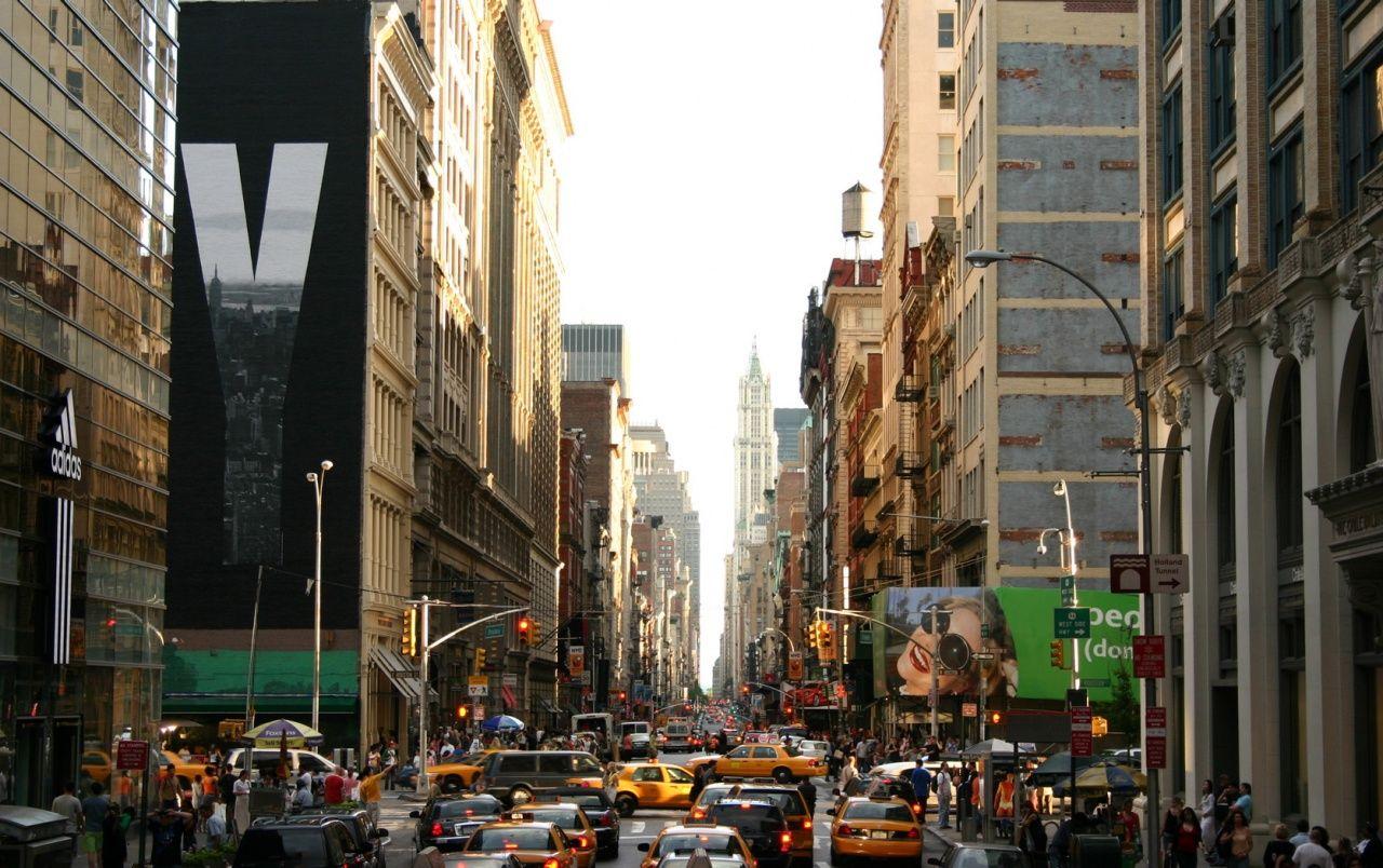 1280x804 New York city street wallpaper. New York city street stock