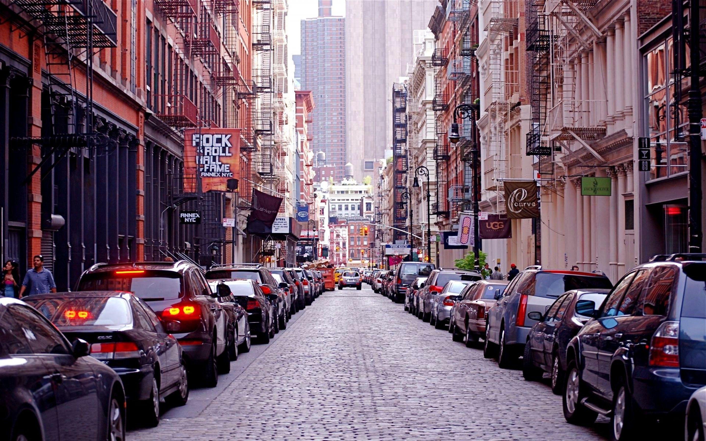 2880x1800 New New York Streets Wallpaper FULL HD 1080p For PC