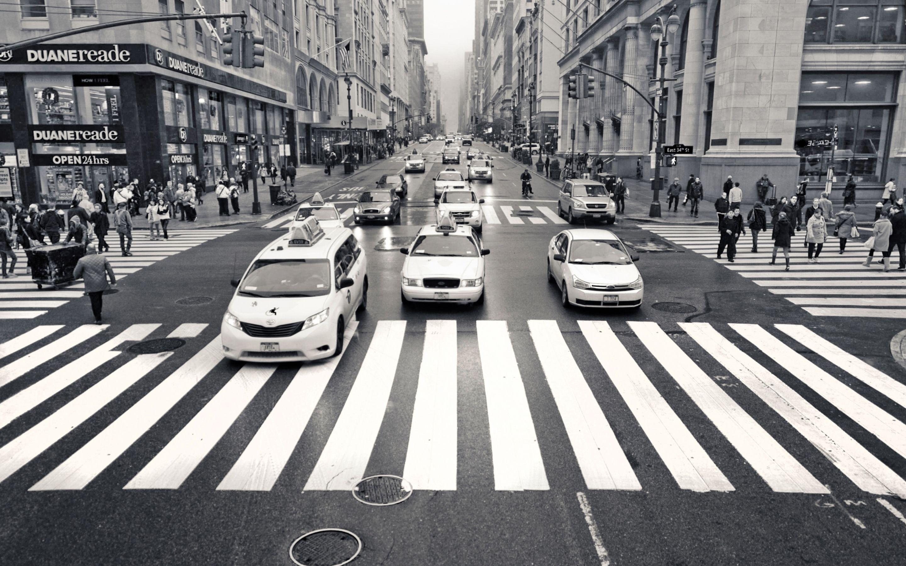 2880x1800 New York City Streets Mac Wallpaper Download