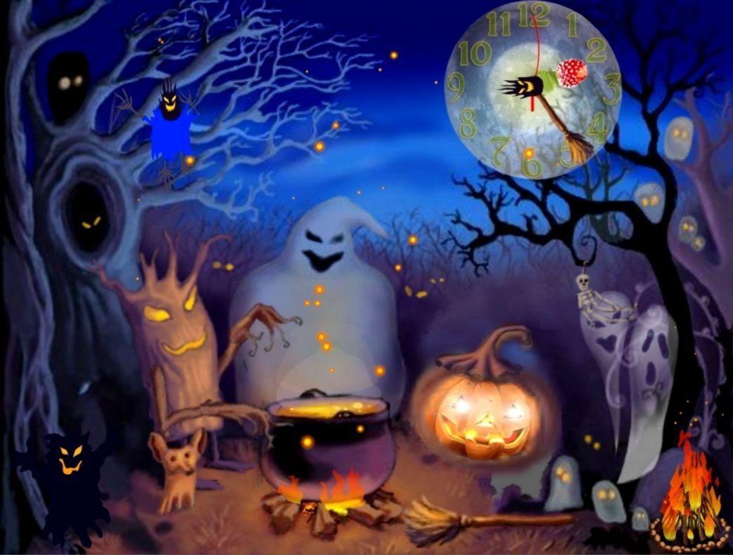 Animated Halloween Wallpapers - bigbeamng