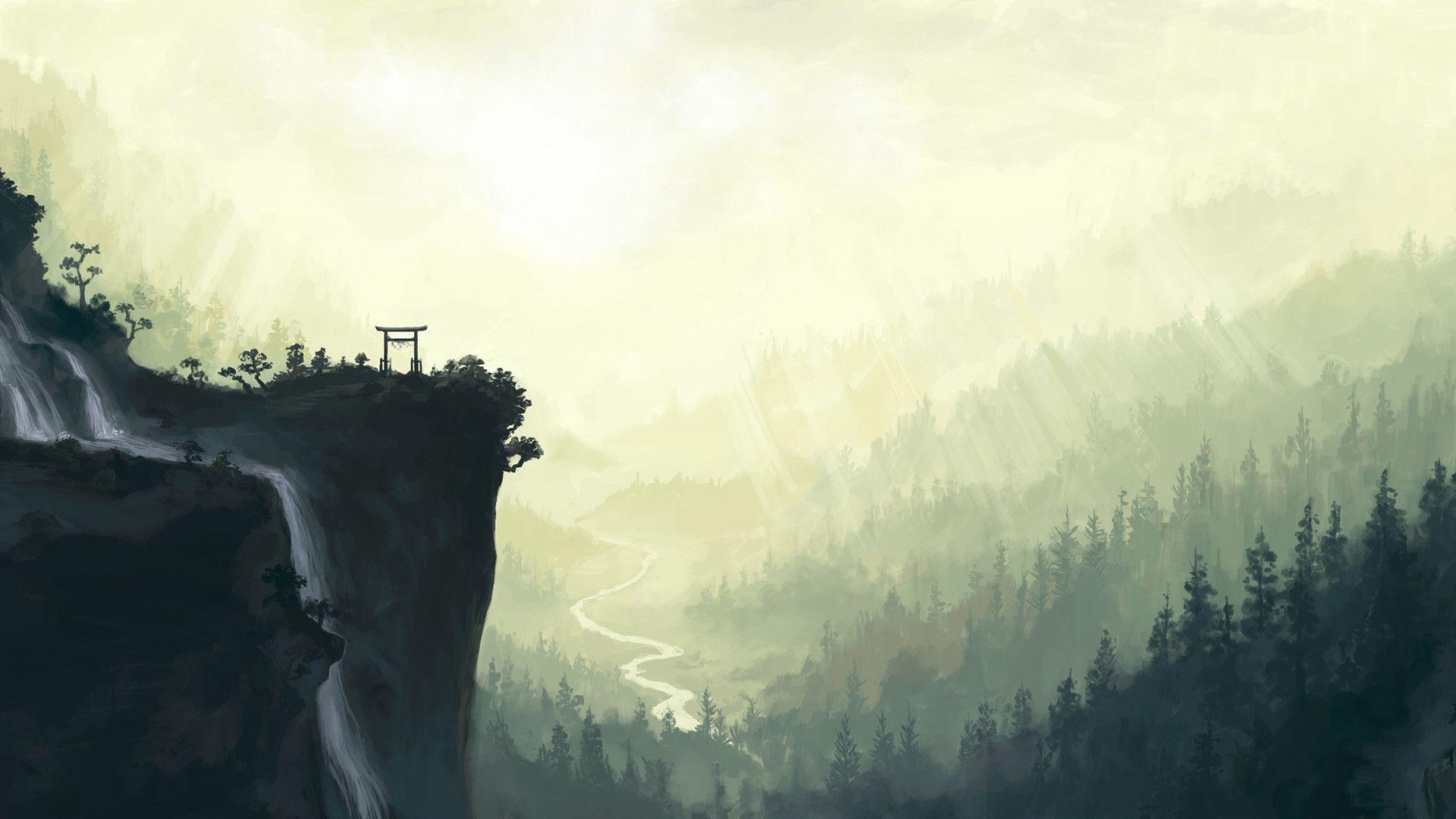 1920x1080 Japanese Scenery Wallpaper