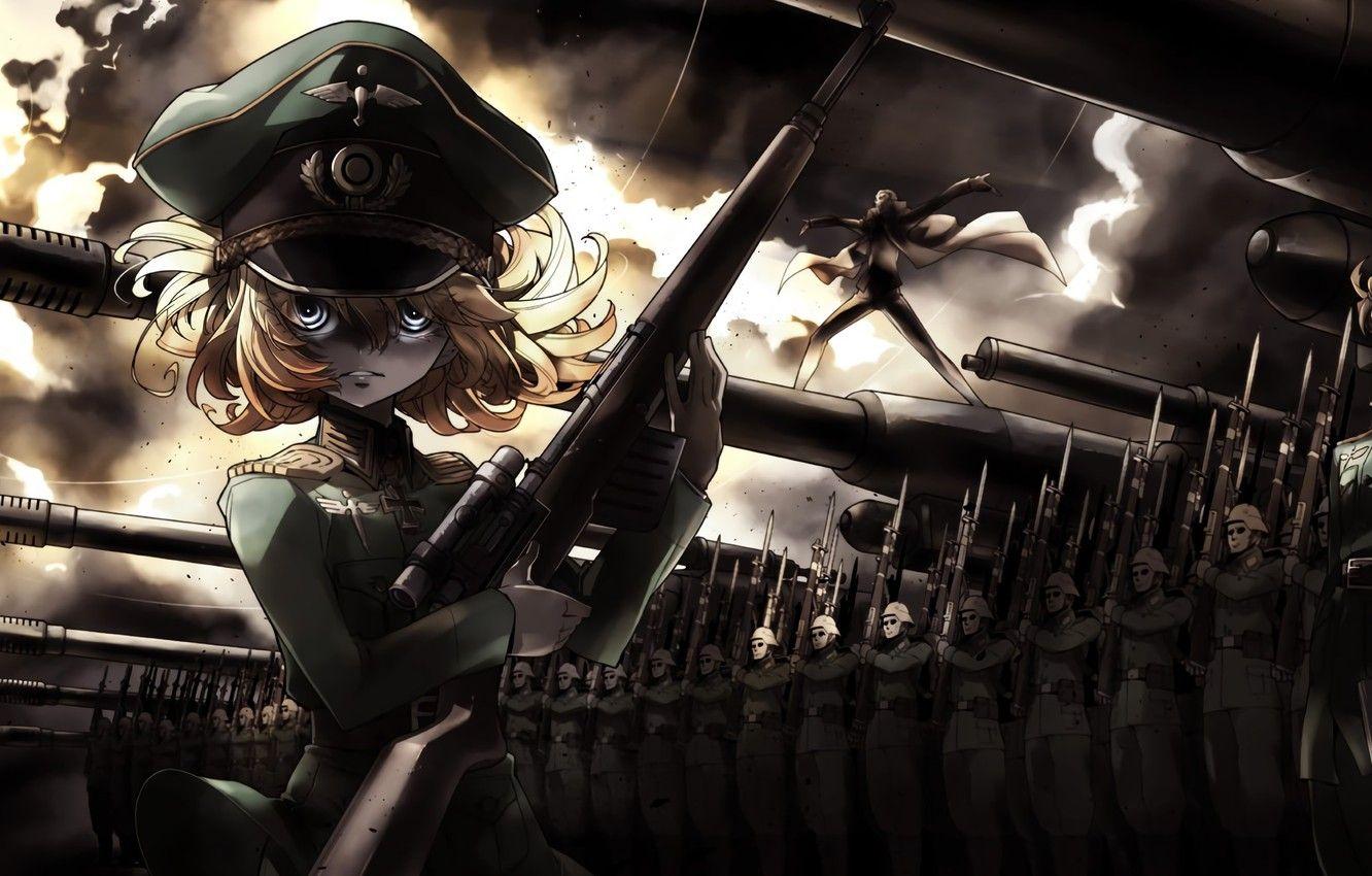 Anime war girl wallpaper by LMJee - Download on ZEDGE™