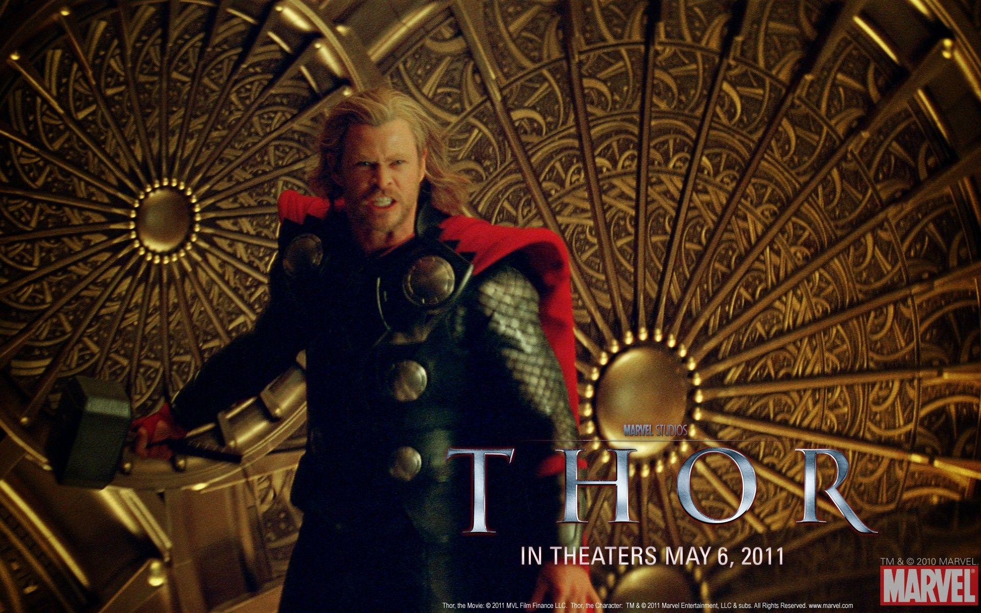 1920x1200 THOR, CAPTAIN AMERICA Movie Wallpaper