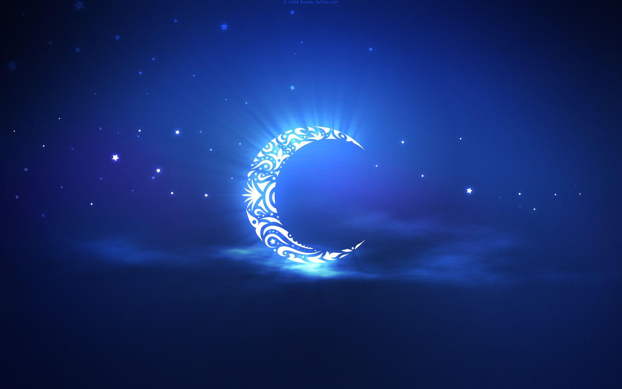 2560x1600 Holy Ramadan Moon Wallpaper