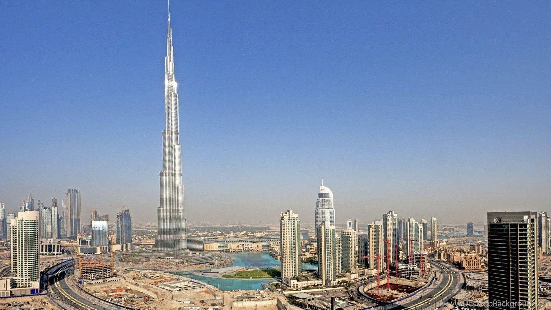 1920x1080 Download Burj Khalifa Skyscraper Dubai HD Wallpaper