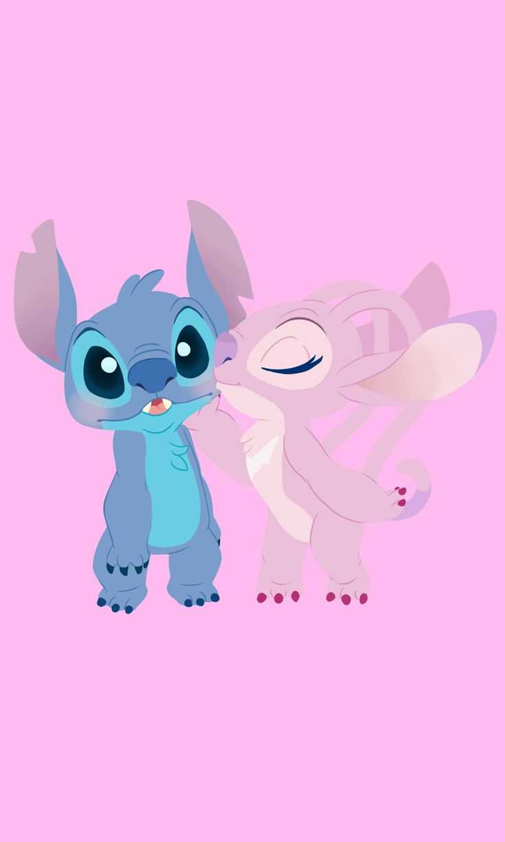 736x1226 Pink Stitch And Angel Wallpaper