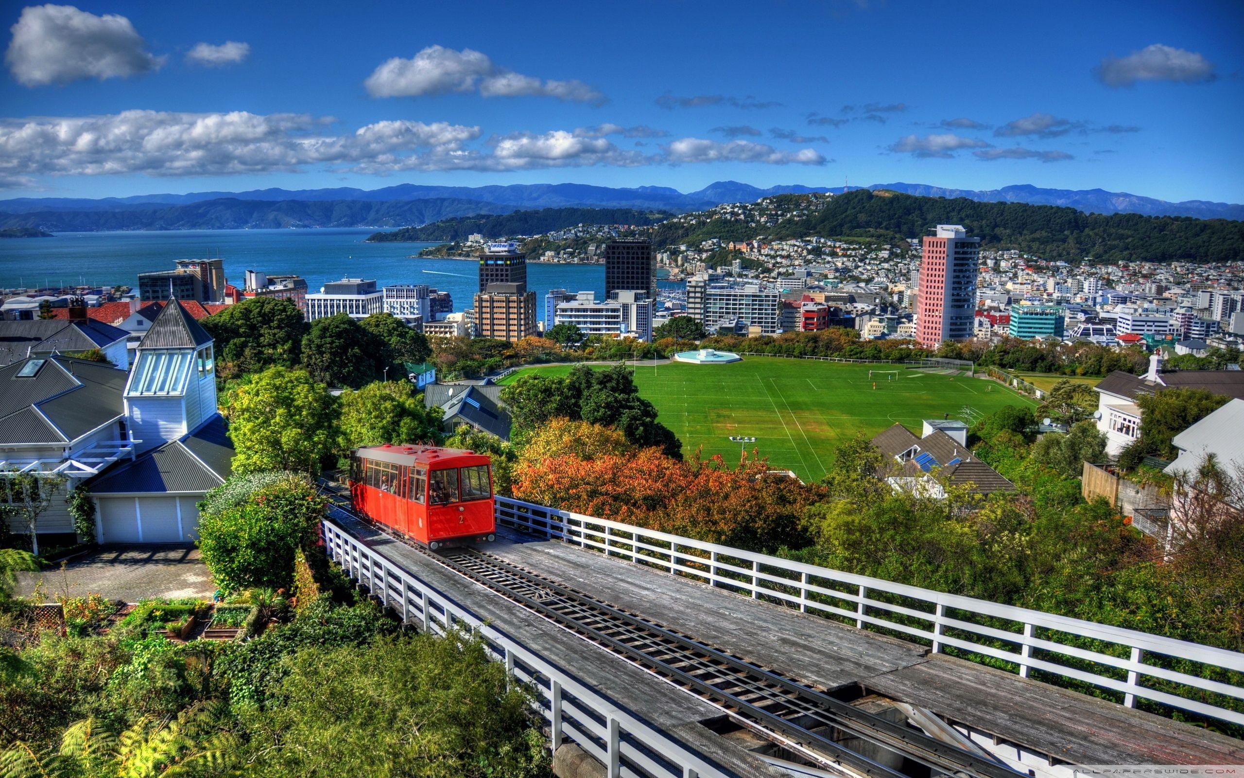 2560x1600 New Zealand Wellington Wallpaper