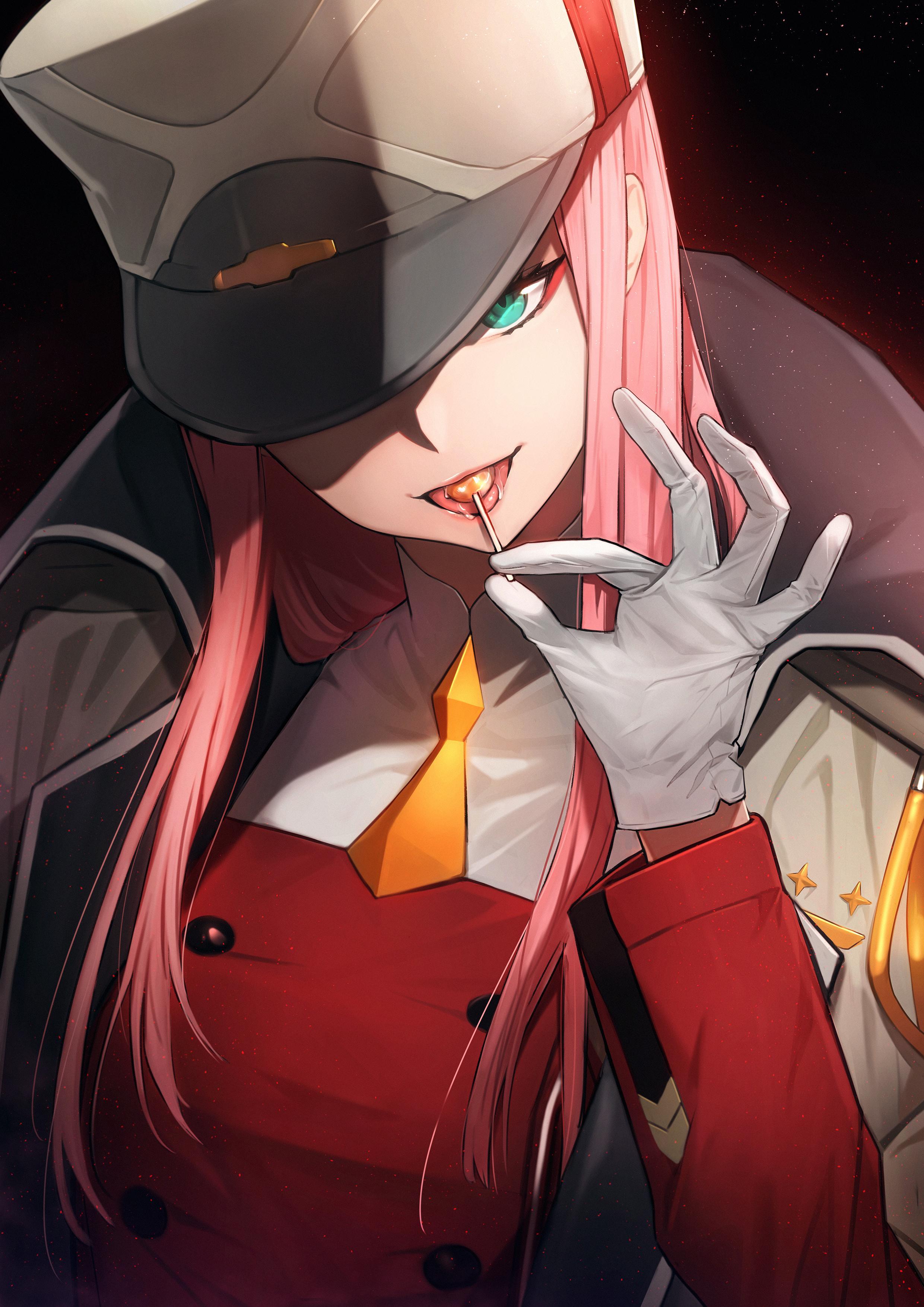 2481x3508 Zero Two HD iPhone Wallpaper
