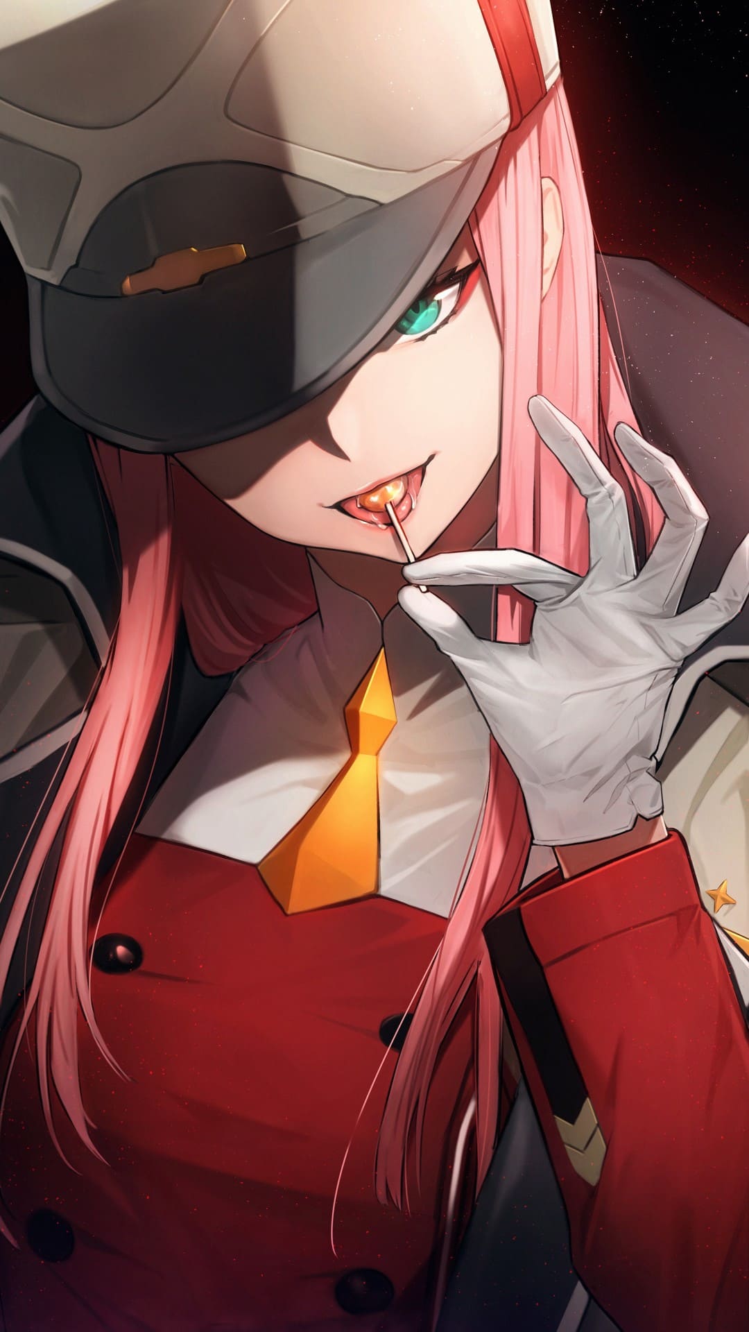 1080x1920 Zero Two Android 4K Wallpaper