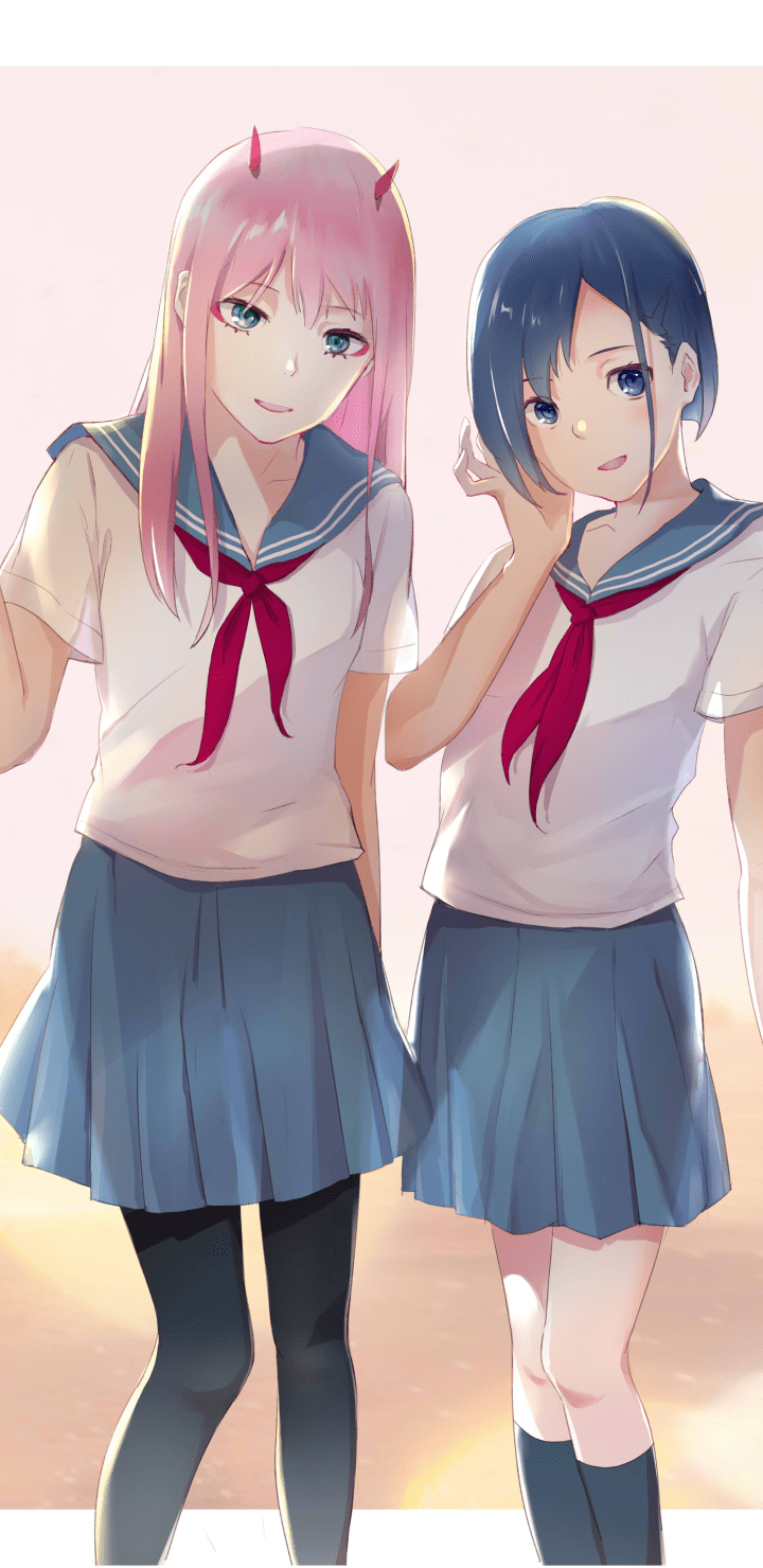 720x1480 Zero Two, Zero One by ウムウム
