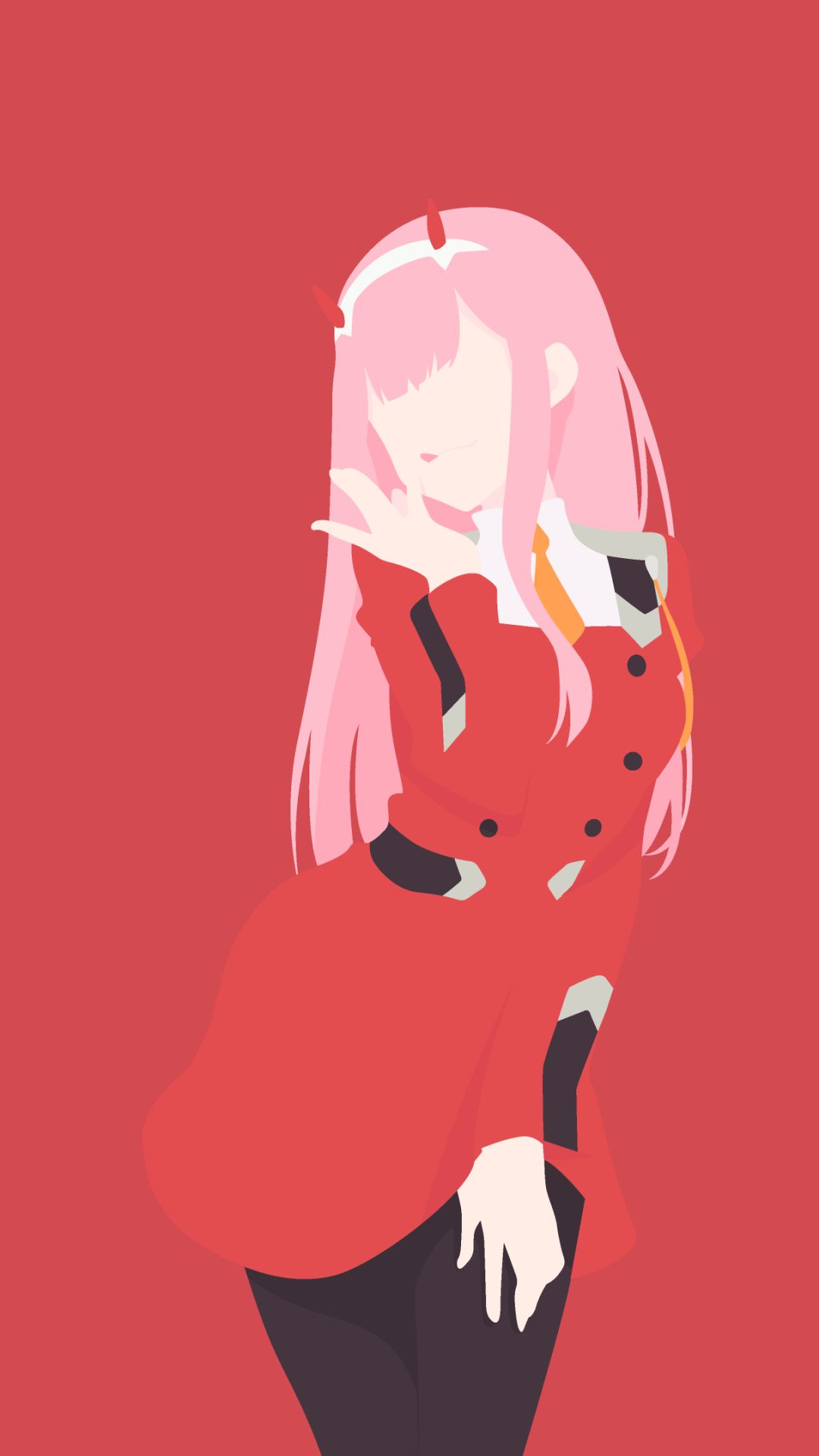 1080x1920 wallpaper: Anime, Pink Hair, Long Hair