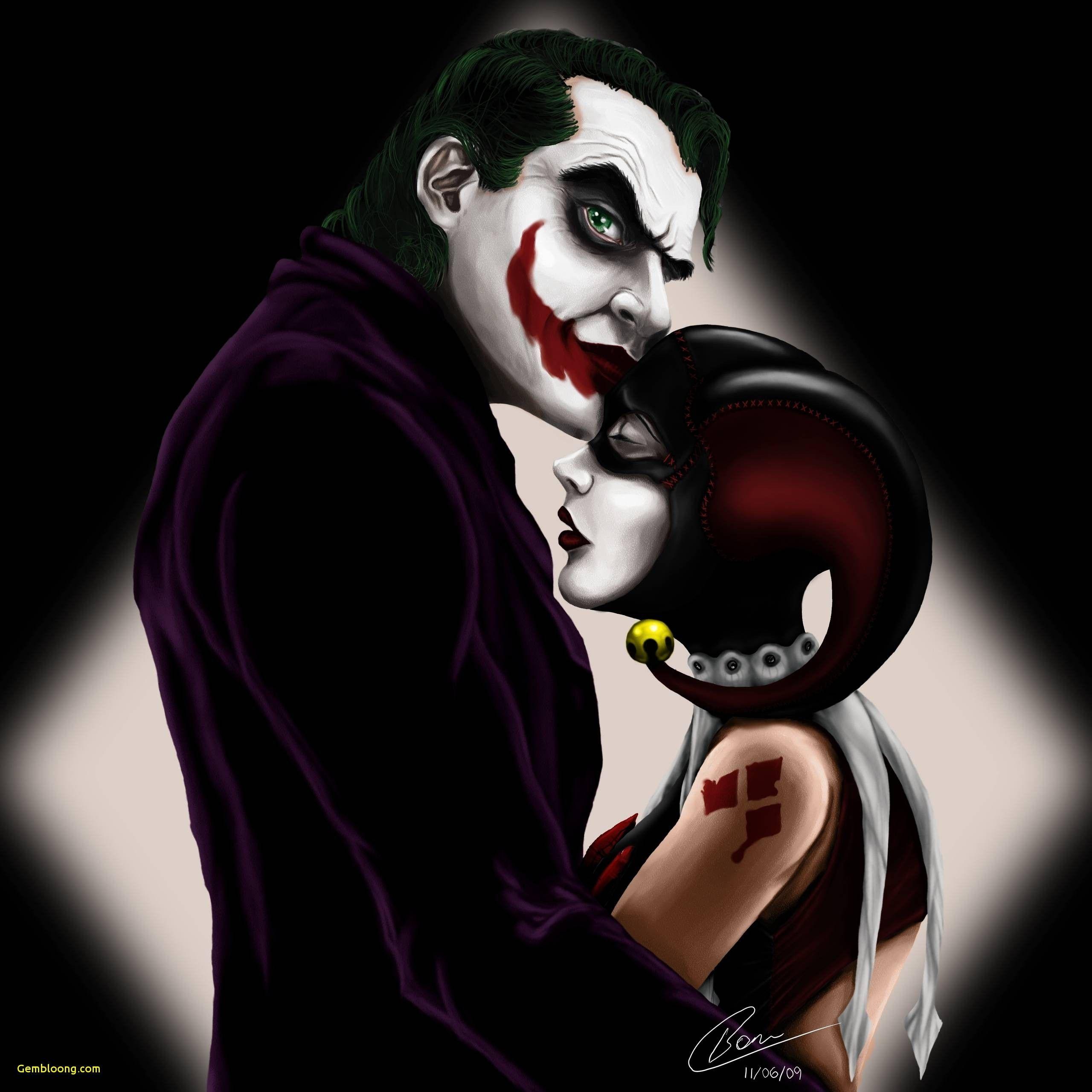 2560x2560 Harley Quinn And Joker HD Wallpaper