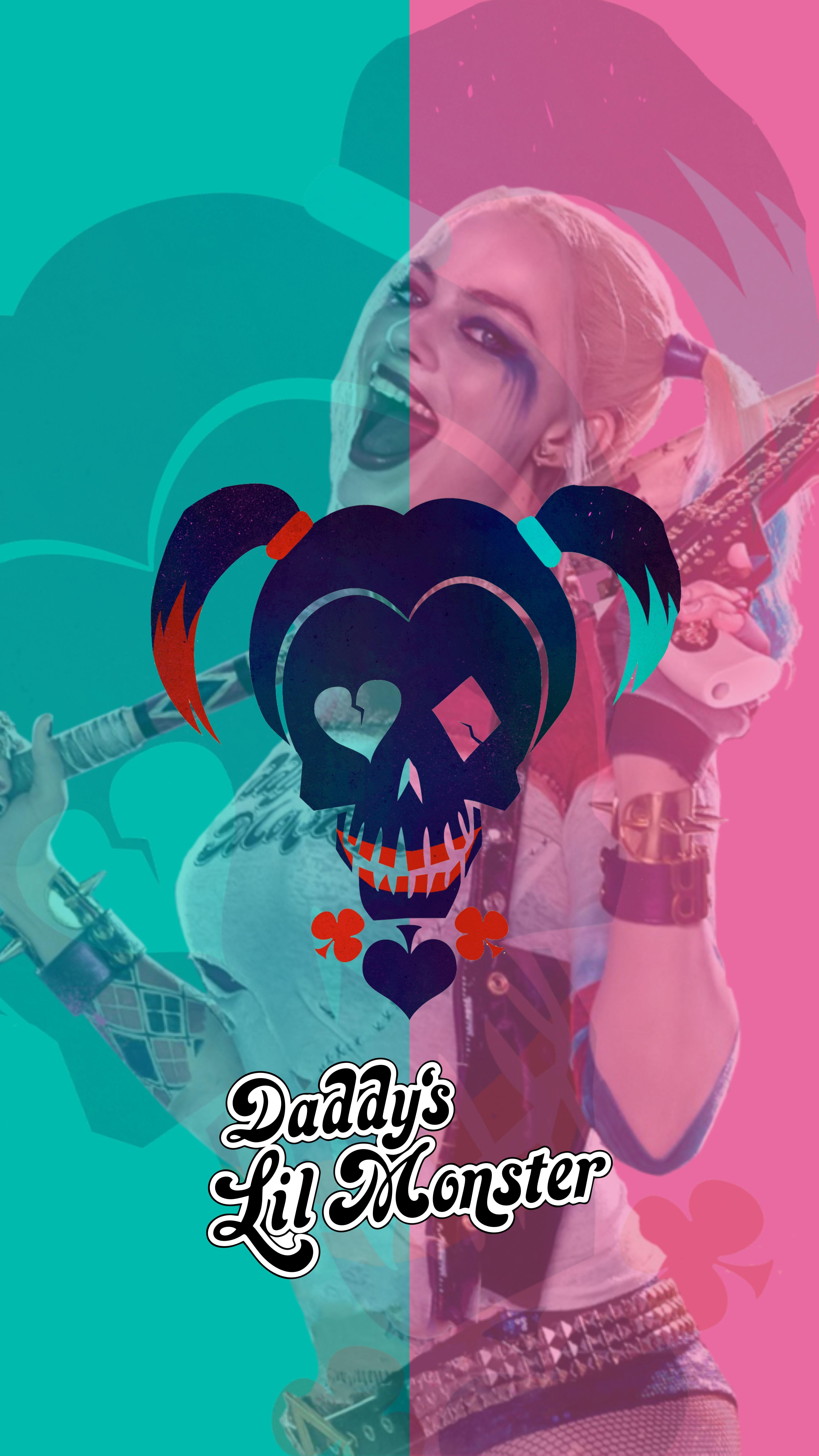 4500x8000 Harley Quinn And Joker HD Wallpaper
