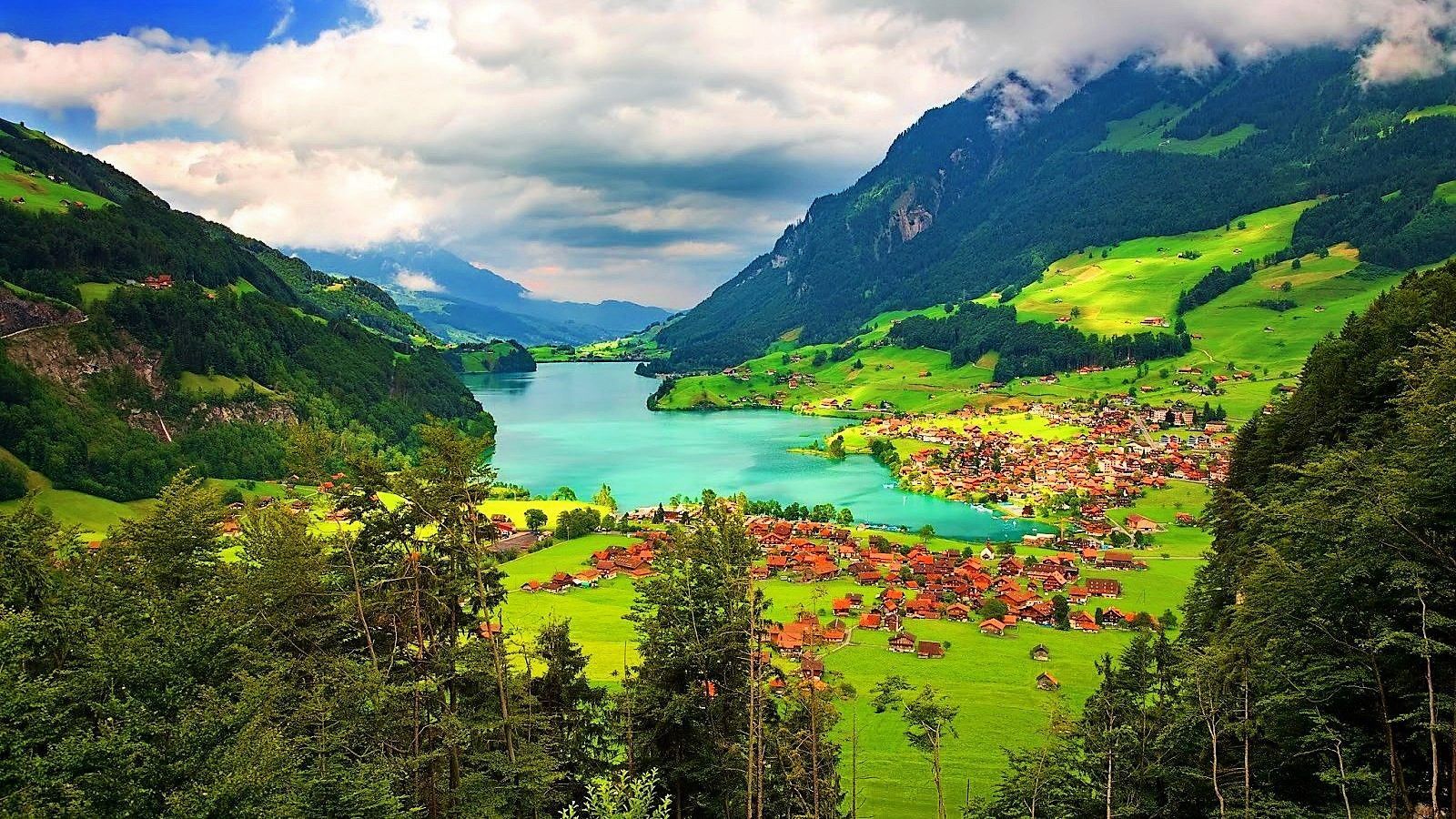 1600x900 HD desktop wallpaper: Landscape