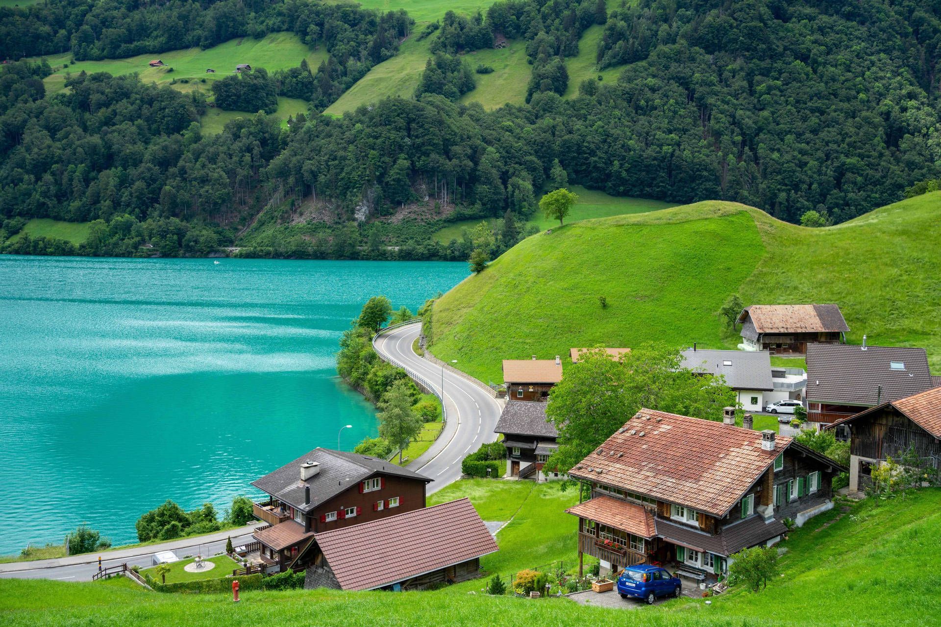 1920x1280 Lake Lungern Switzerland Wallpaper
