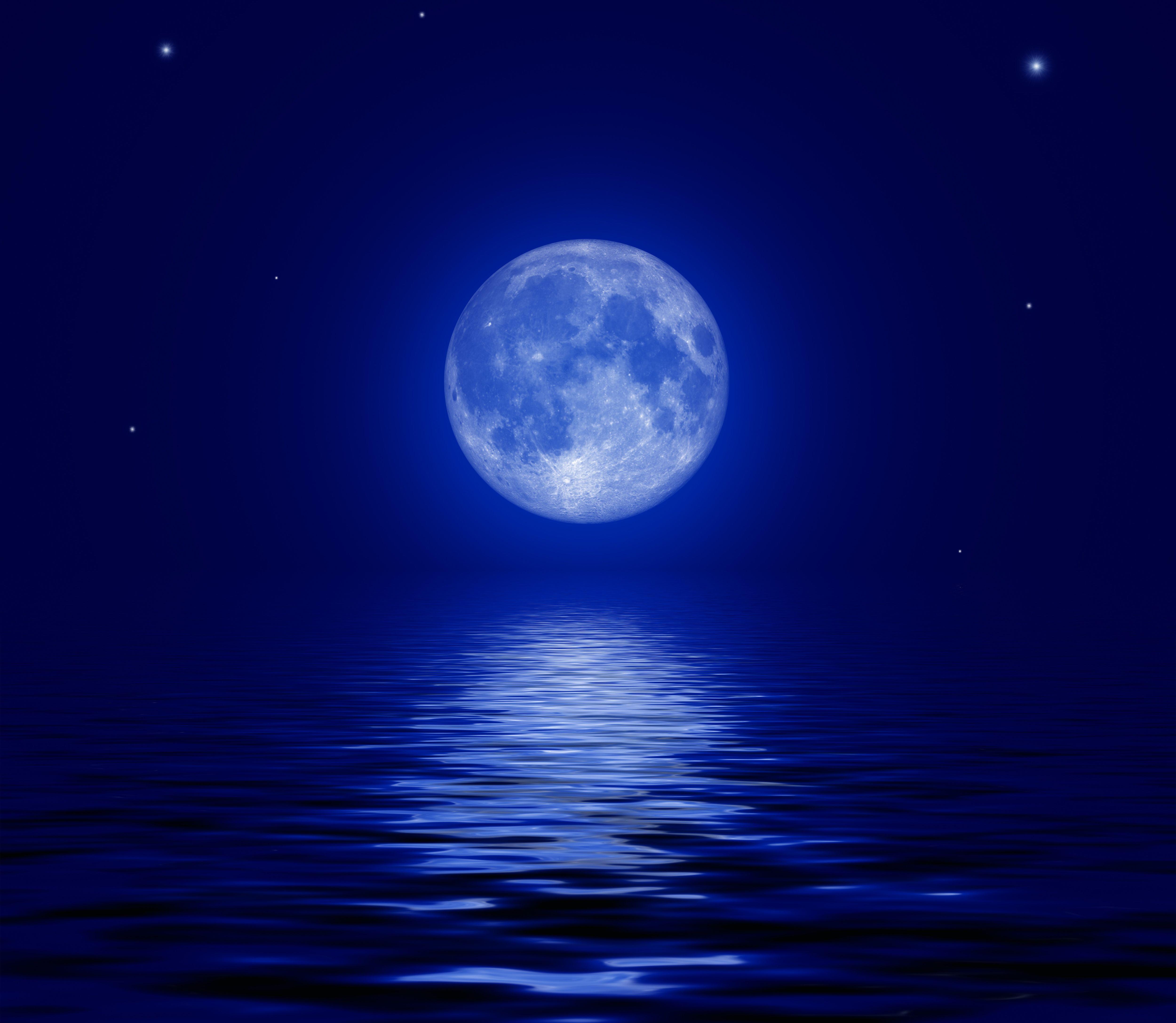 Ocean Moon Wallpapers Top Free Ocean Moon Backgrounds Images, Photos, Reviews