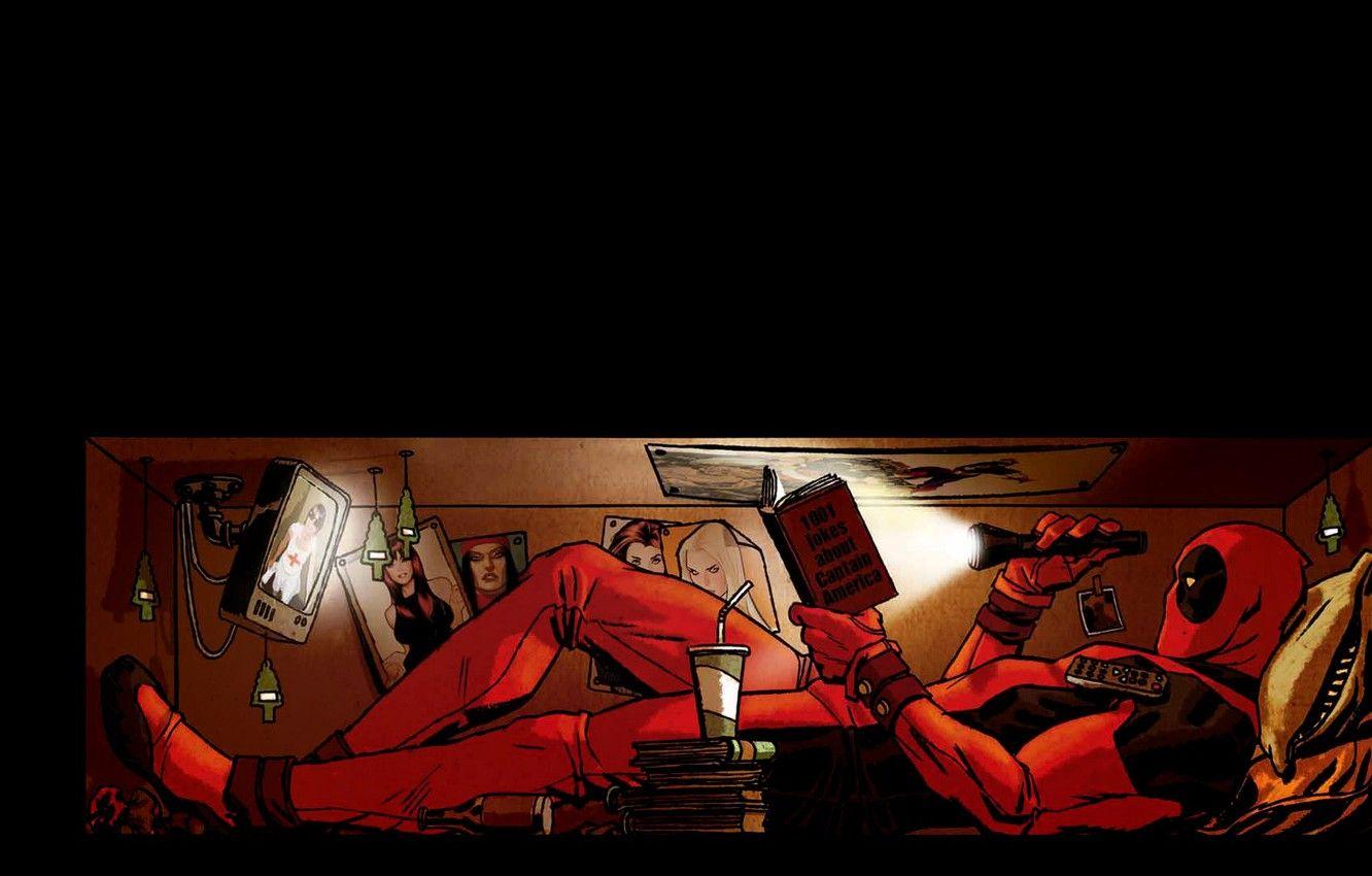 1332x850 Wallpaper Comic, Deadpool, Marvel, Deadpool, Comics, Wade