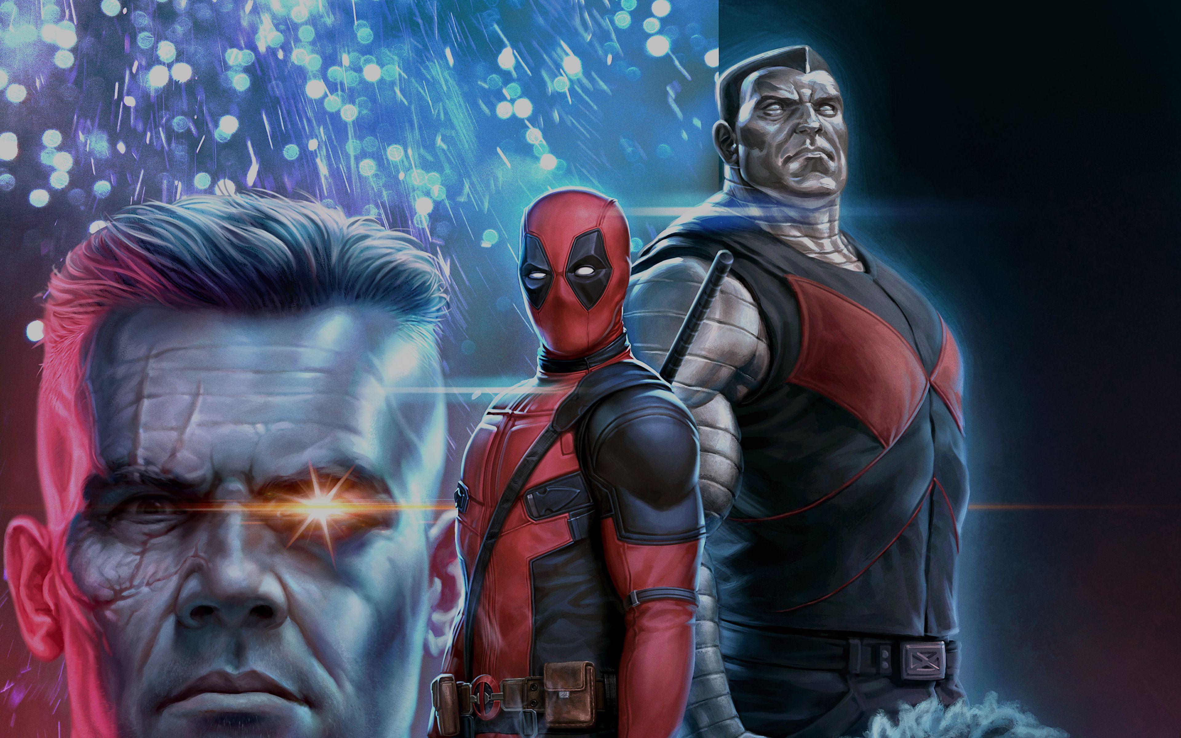 3840x2400 Deadpool 2 Concept art 4K Wallpaper