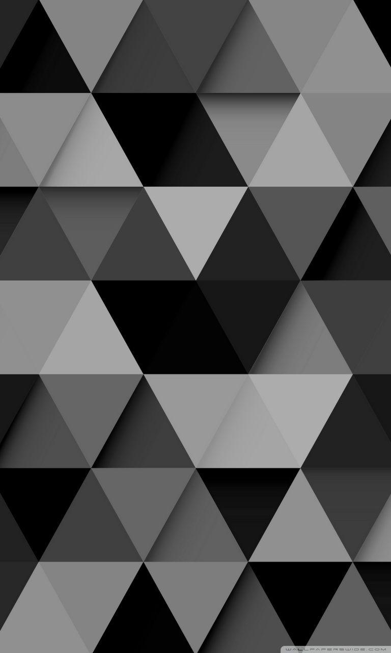 768x1280 Abstract Black Design ❤ 4K HD Desktop Wallpaper for 4K
