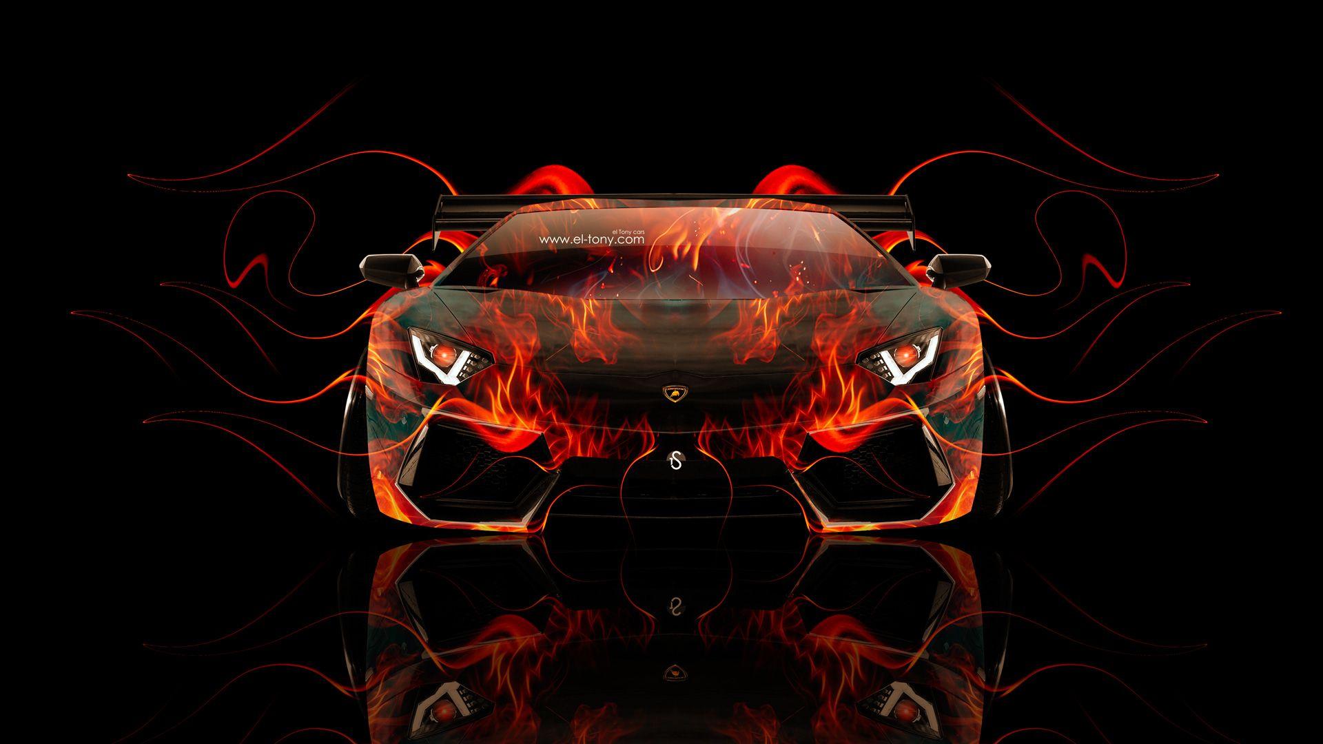 Wallpaper Lamborghini Egoista Gold