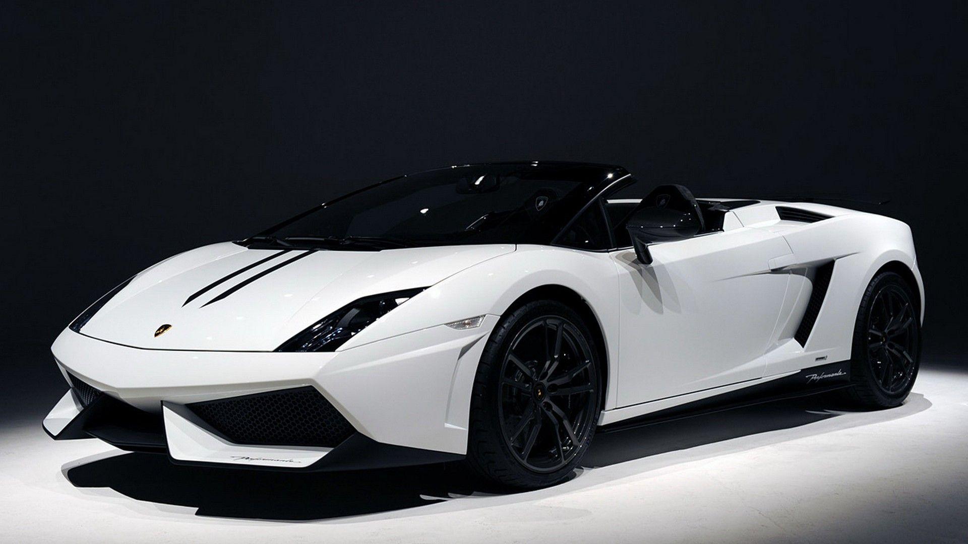 1920x1080 White Lamborghini Wallpaper