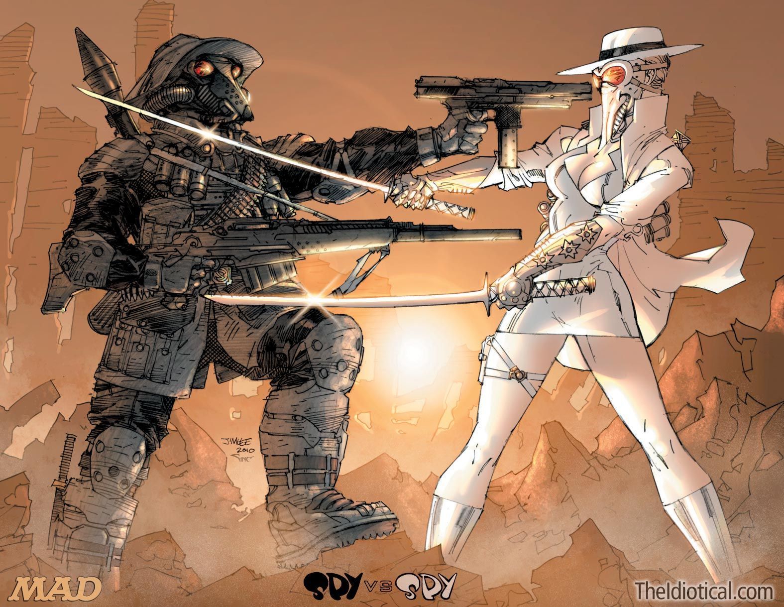 1575x1219 The Dork Review: Jim Lee's Spy VS Spy