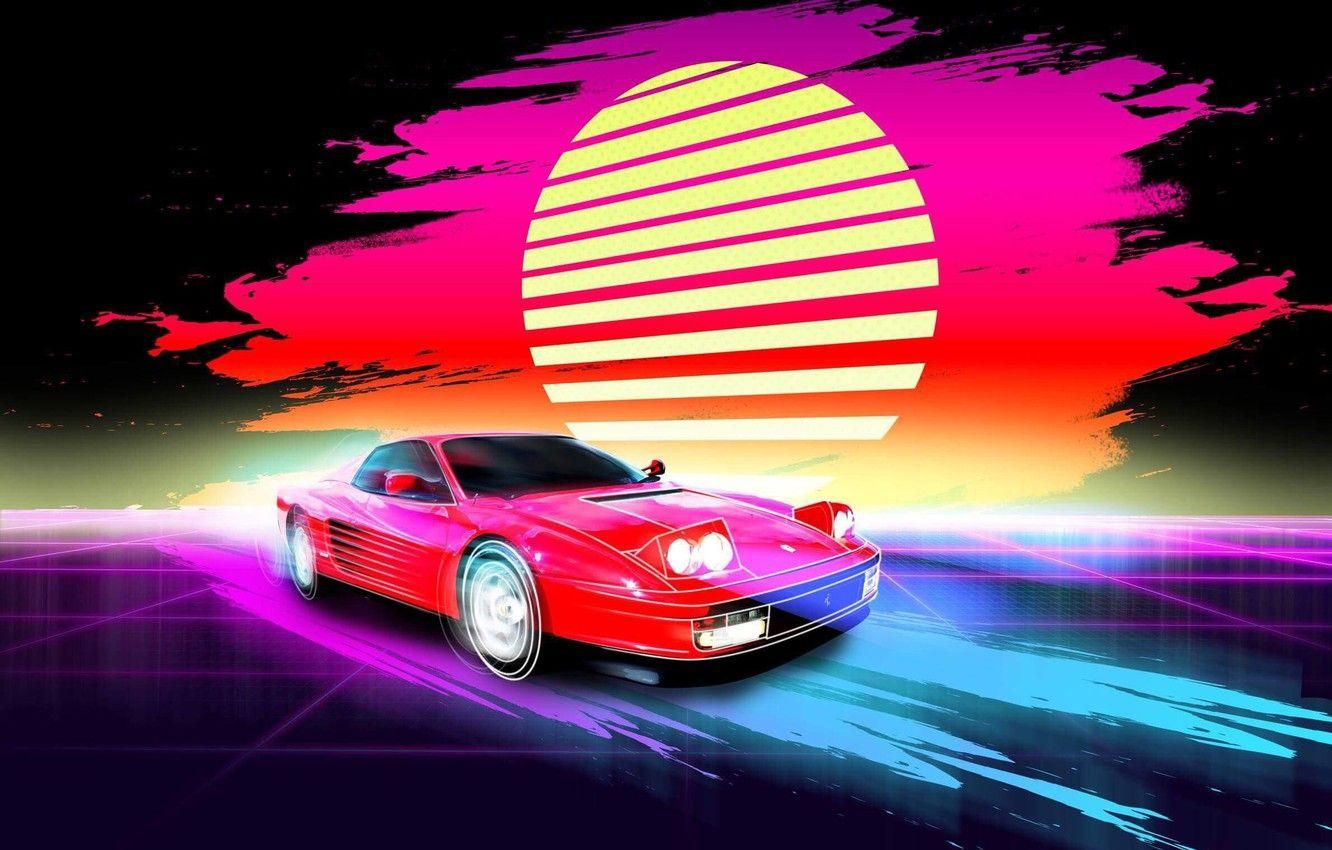 Neon Ferrari Wallpapers - Top Free Neon Ferrari Backgrounds