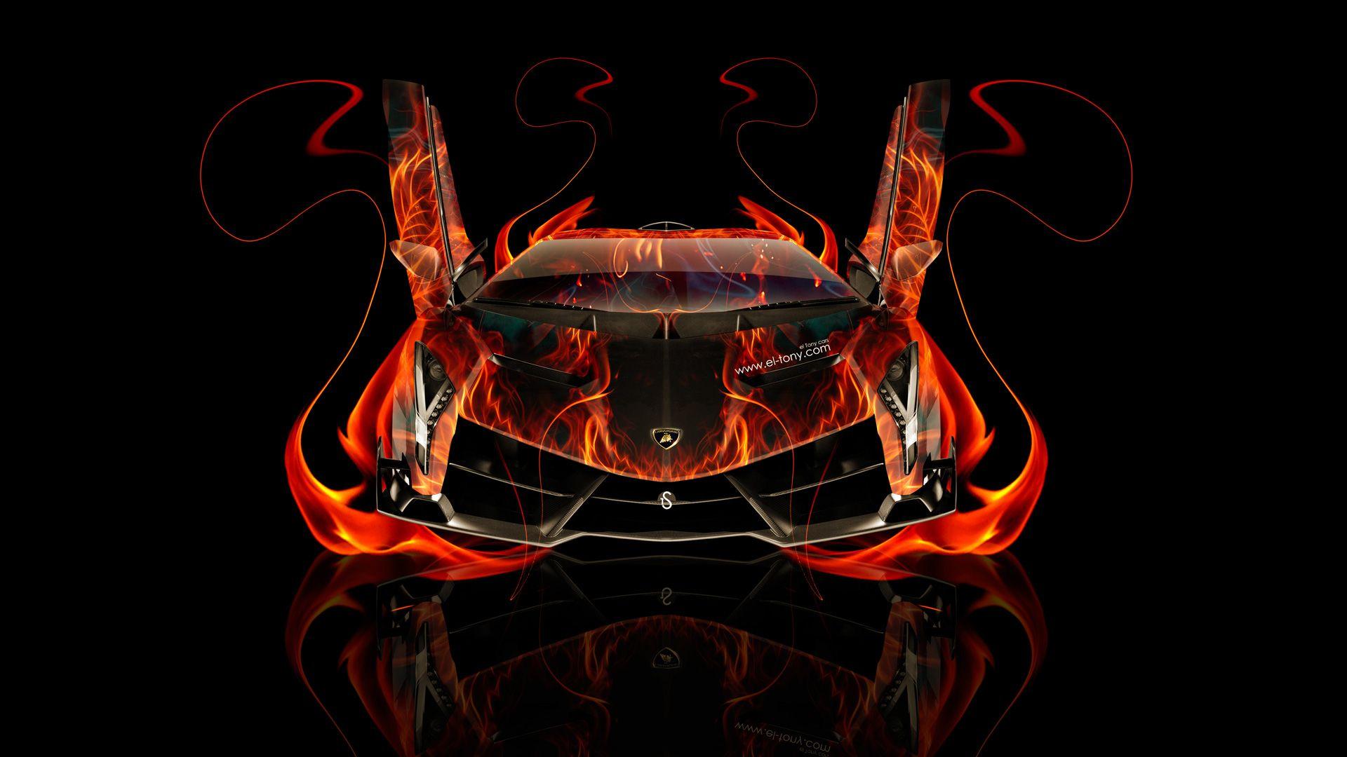 Lamborghini On Fire Wallpapers - Top Free Lamborghini On ...