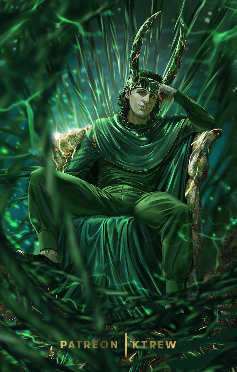 830x1300 Loki God of Stories / art by ktrew : r