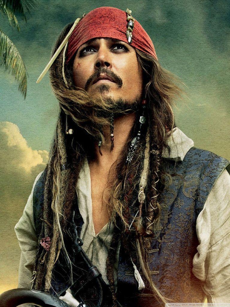 768x1024 Johnny Depp - Jack Sparrow hình nền