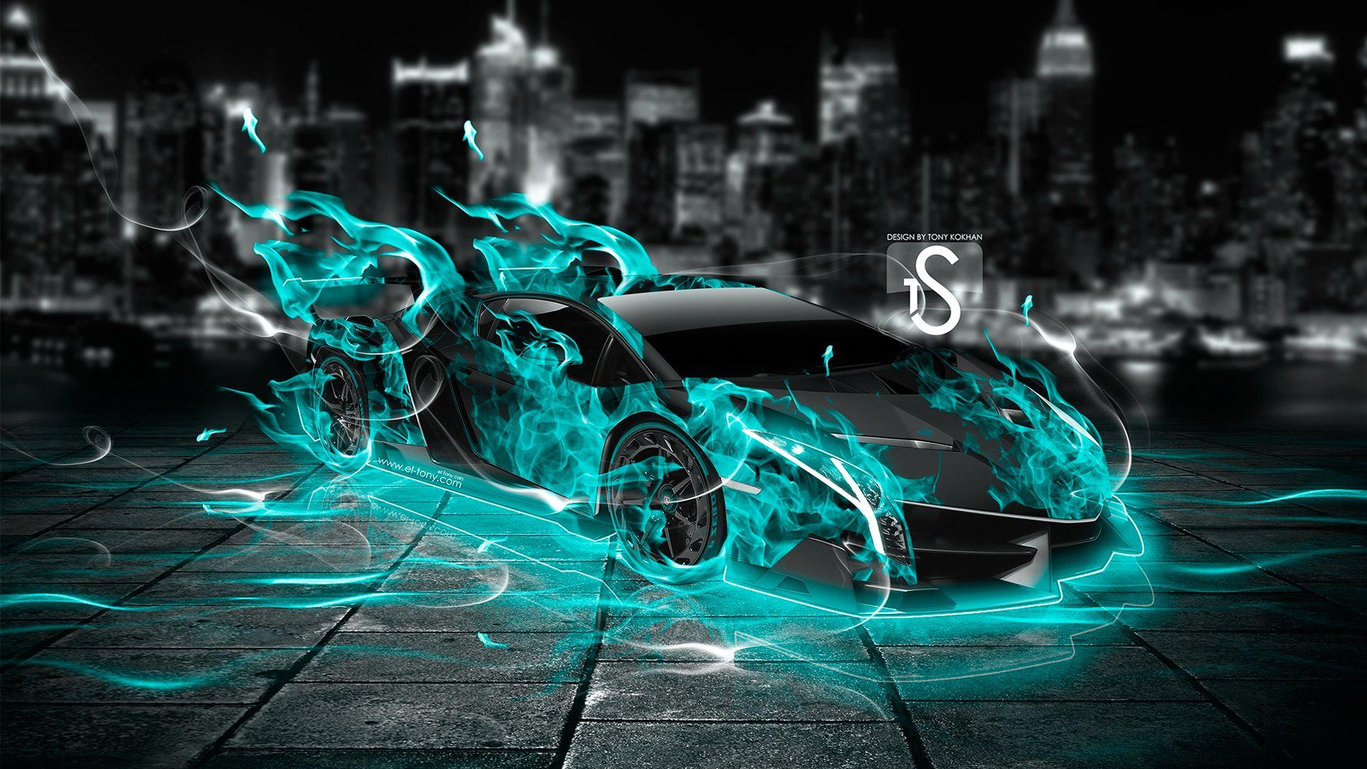 Lamborghini On Fire Wallpapers - Top Free Lamborghini On Fire