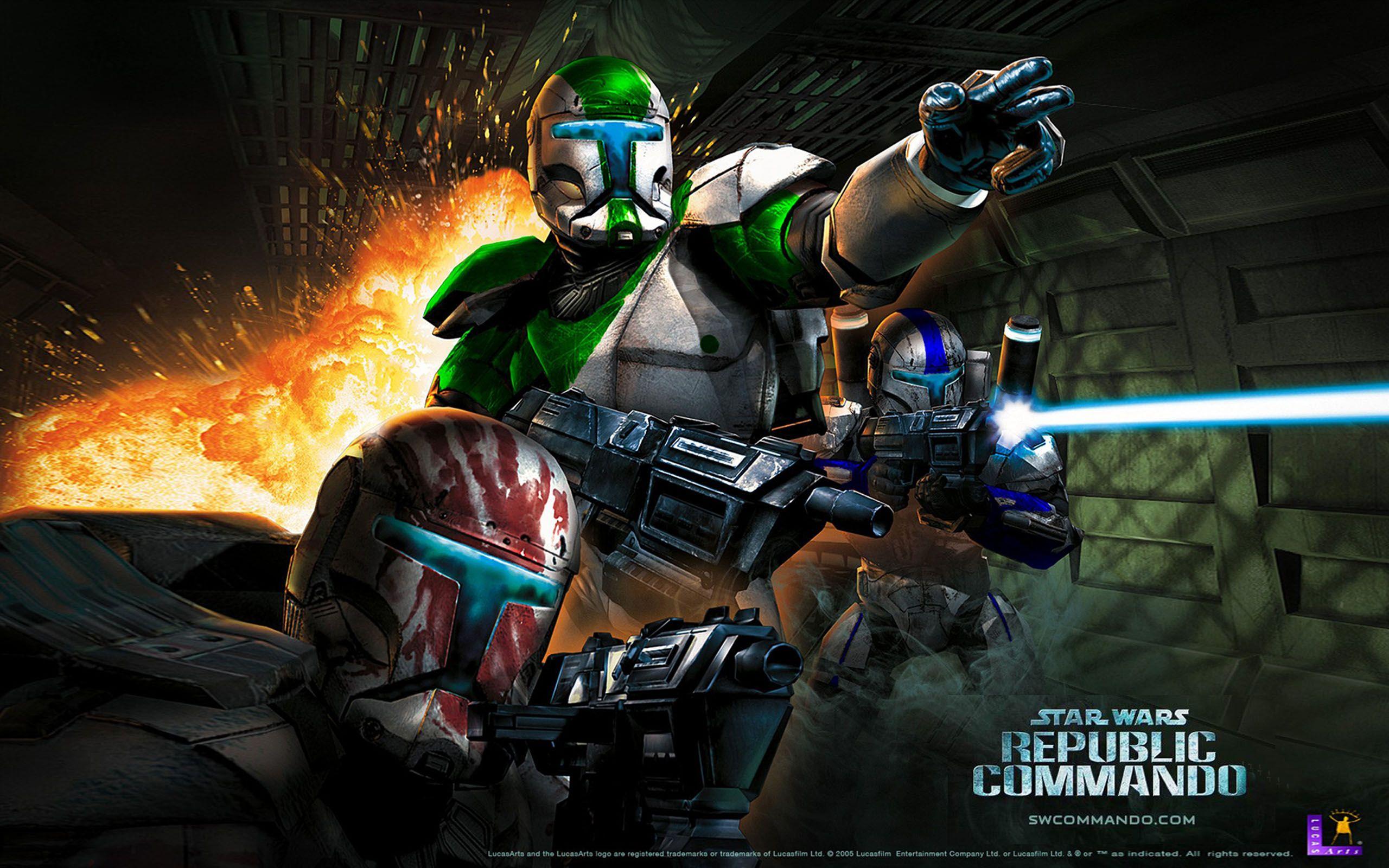 2560x1600 Star Wars Republic Commando Video Game Wallpaper HD