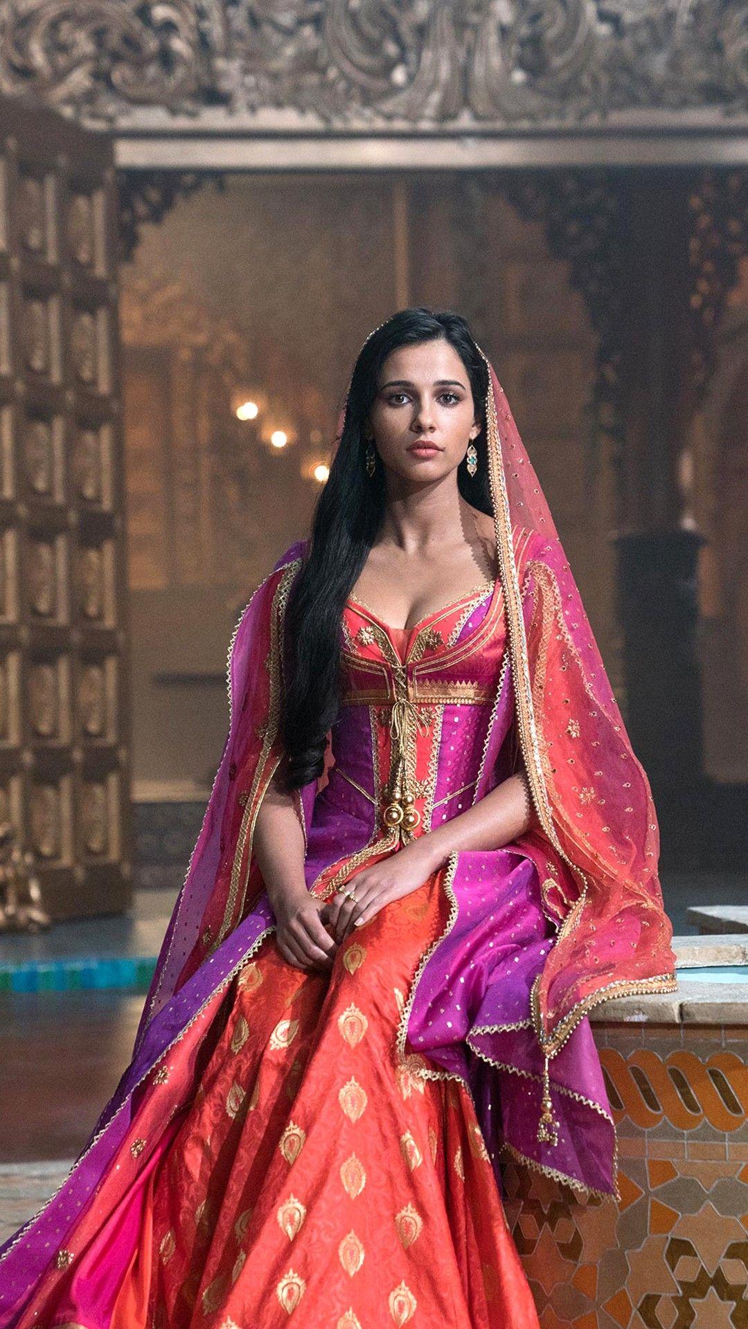 1080x1920 Naomi Scott as Princess Jasmine in Aladdin Wallpaper. HD