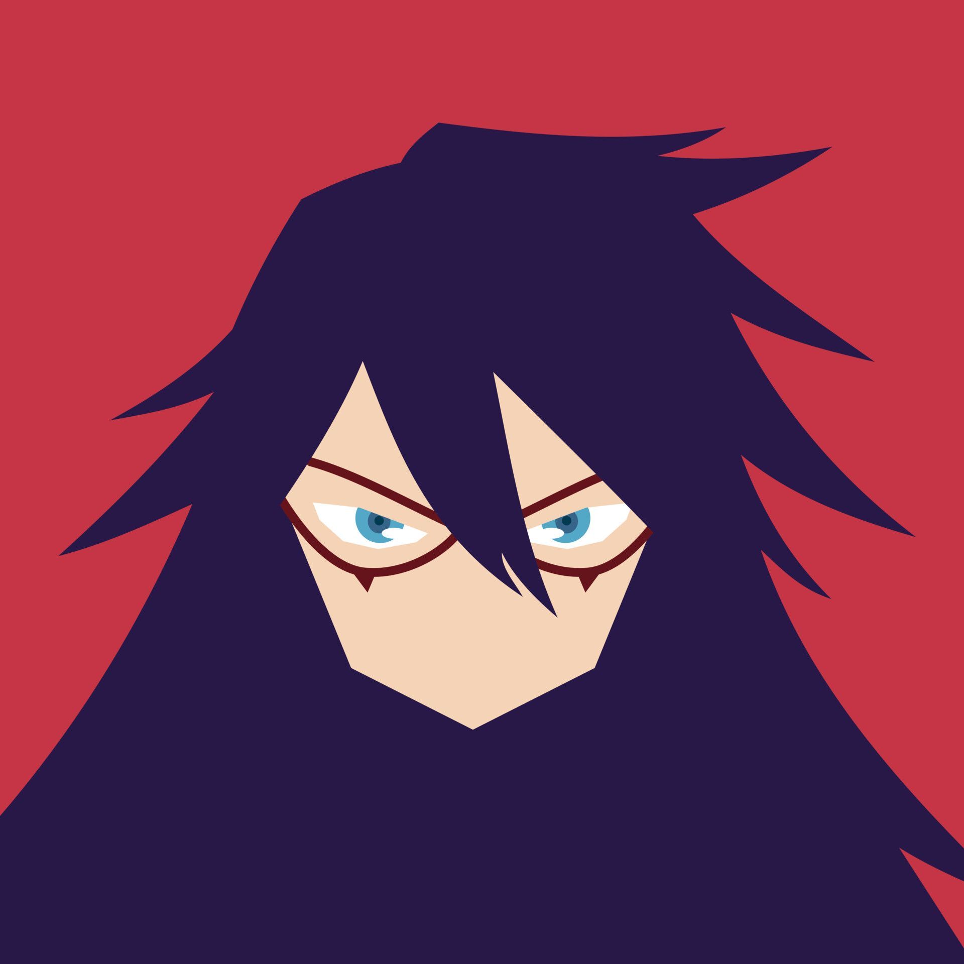 1920x1920 My Hero Academia minimalistic Characters