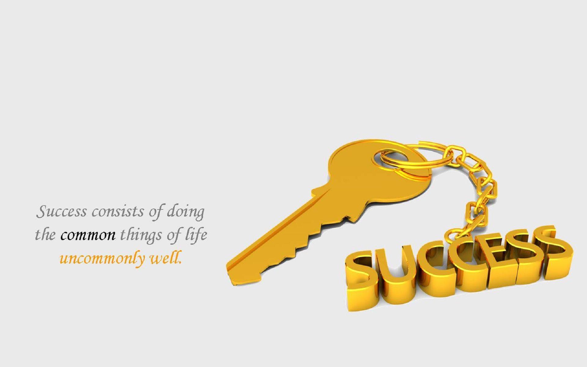 1920x1200 Success Key Quote Latest
