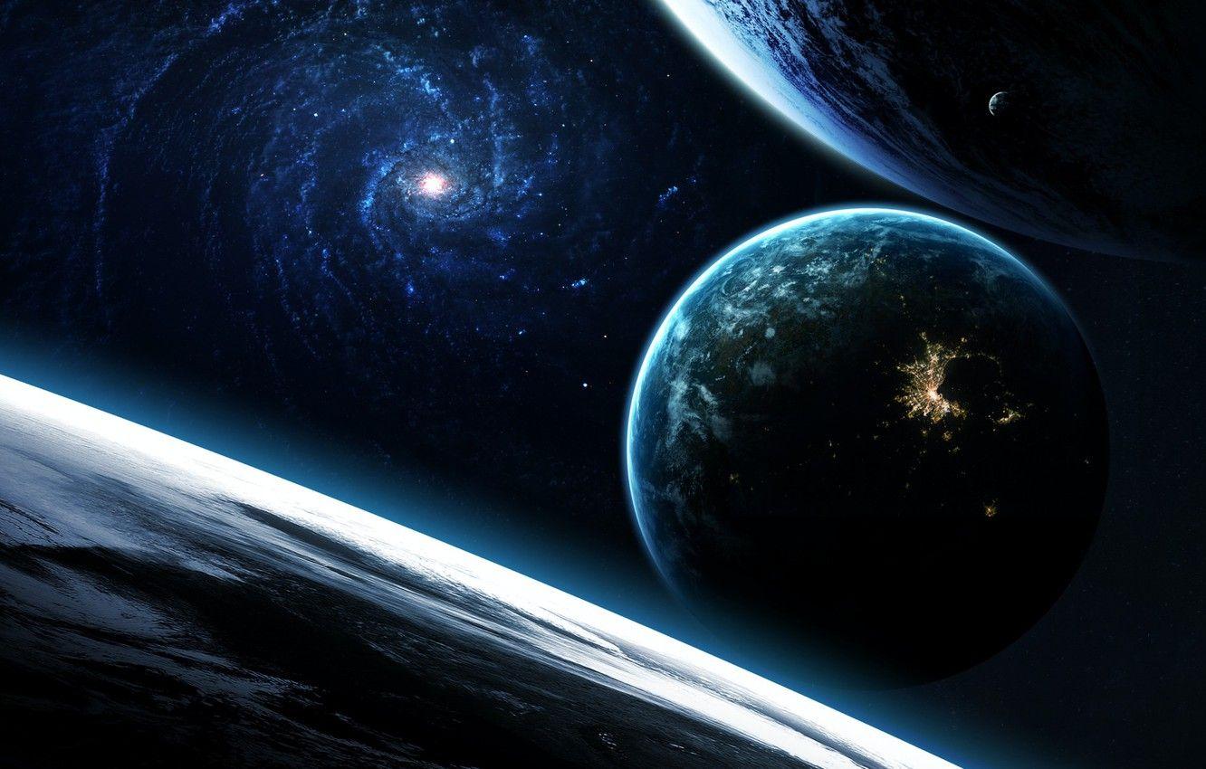 1332x850 Space Stars And Planets Wallpaper. One plus Wallpaper