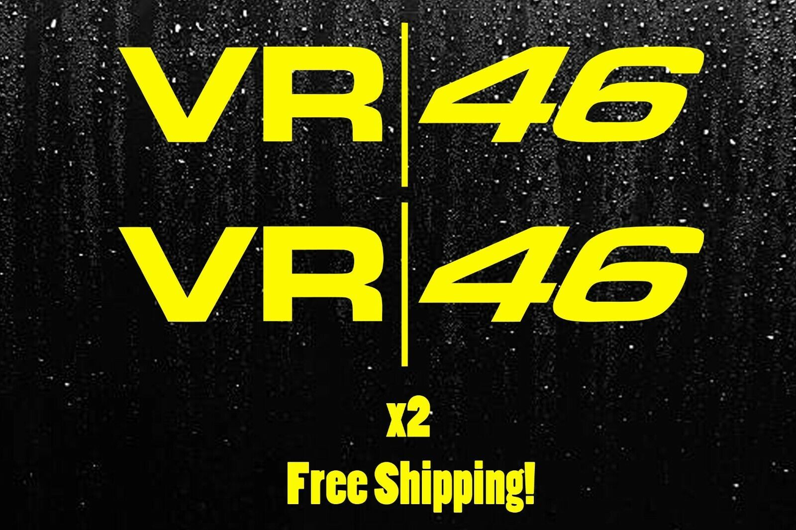 1600x1066 VALENTINO ROSSI 46 Stickers Decals