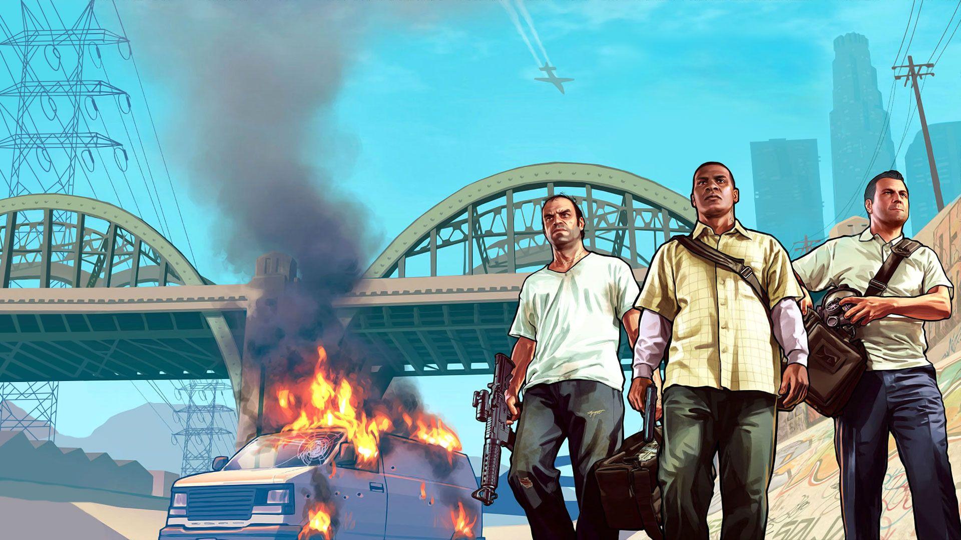 1920x1080 Widescreen Gaming GTA 5 1641 Wallpaper Trevor Franklin