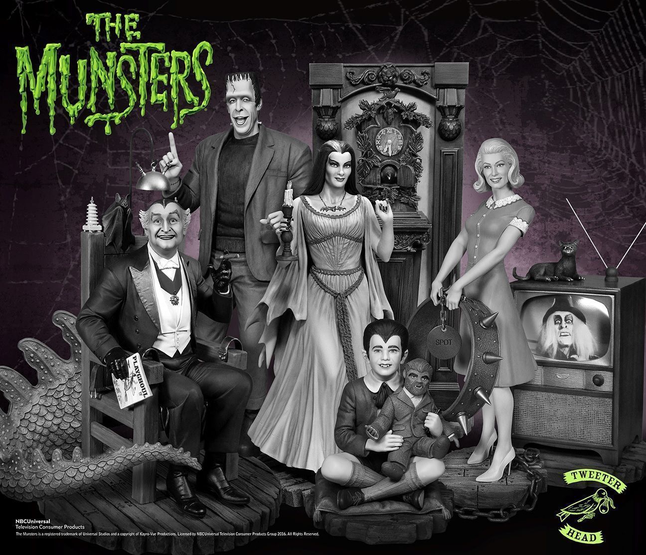 1296x1113 MUNSTERS BW FAM