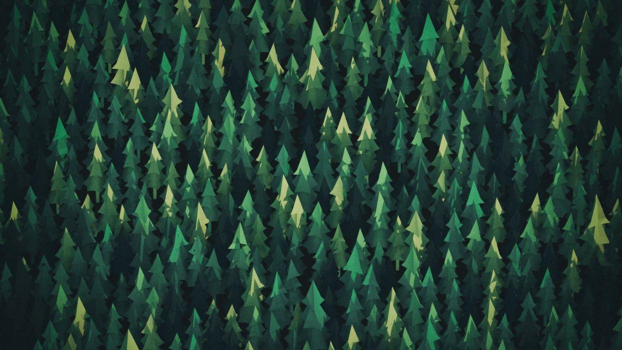 1244x700 Trees Minimalism Wallpaperx1080