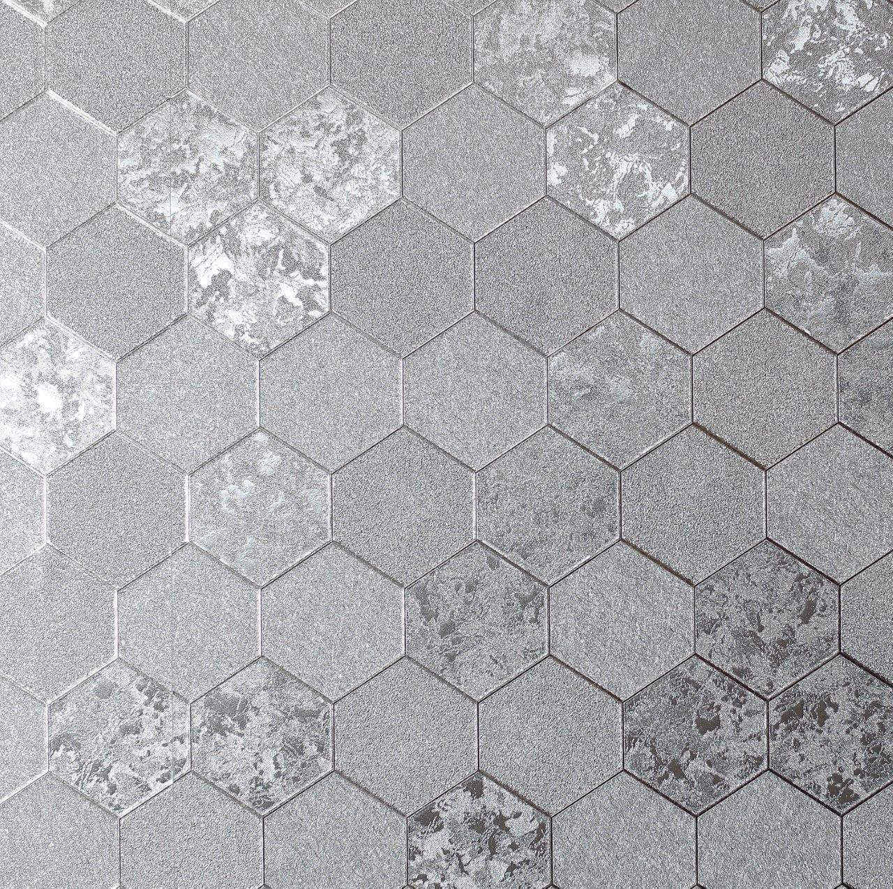 1280x1274 Details about Silver Grey Wallpaper Various Designs Luxury Glitter Metallic Modern Shiny