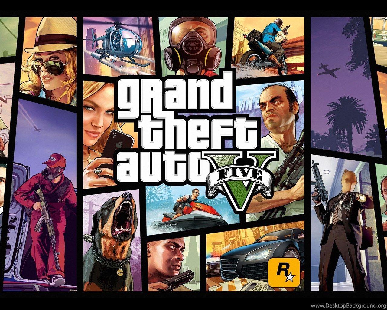 1280x1024 GTA 5 Game HD Wallpaper Desktop Background