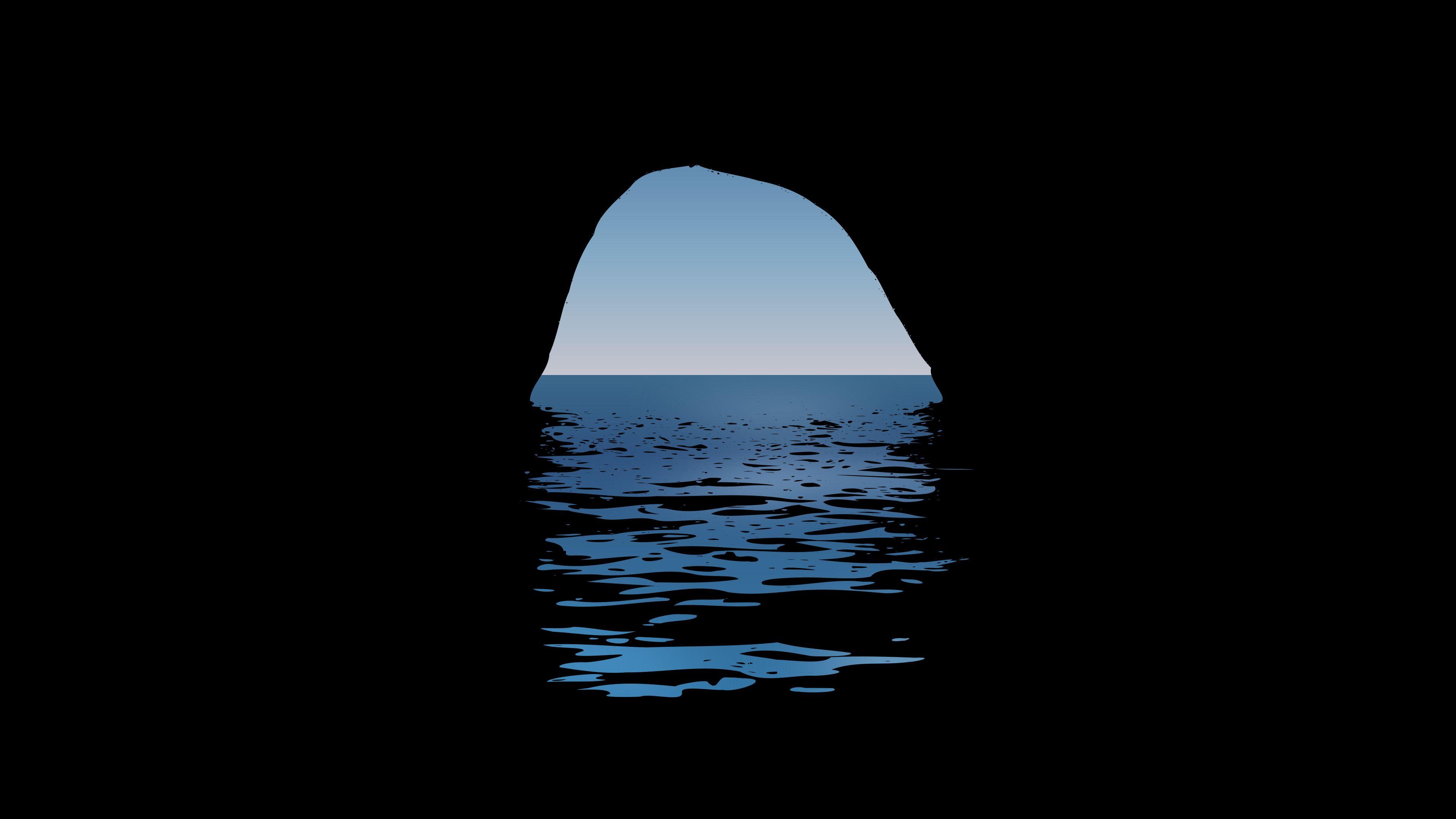 3840x2160 Cave Minimalist 4k, HD Artist, 4k Wallpaper, Image